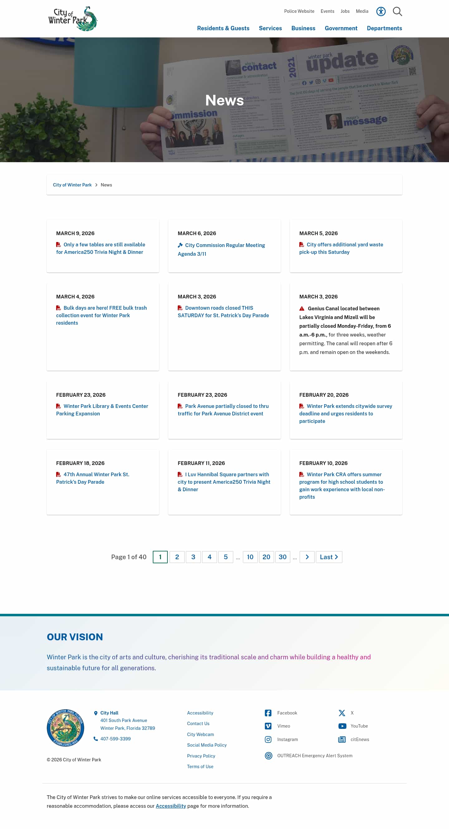 Latest website image capture