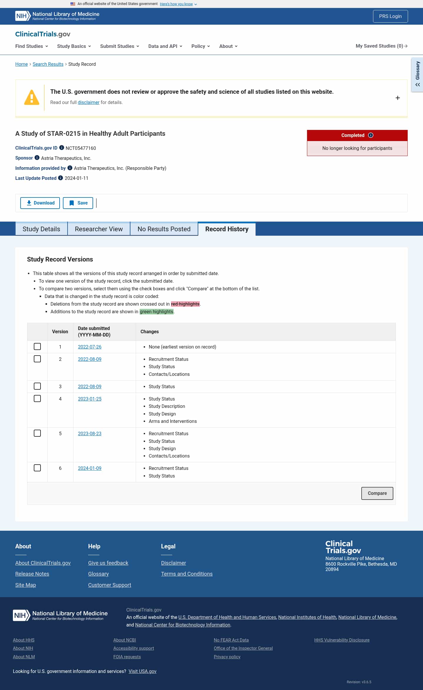 Latest website image capture