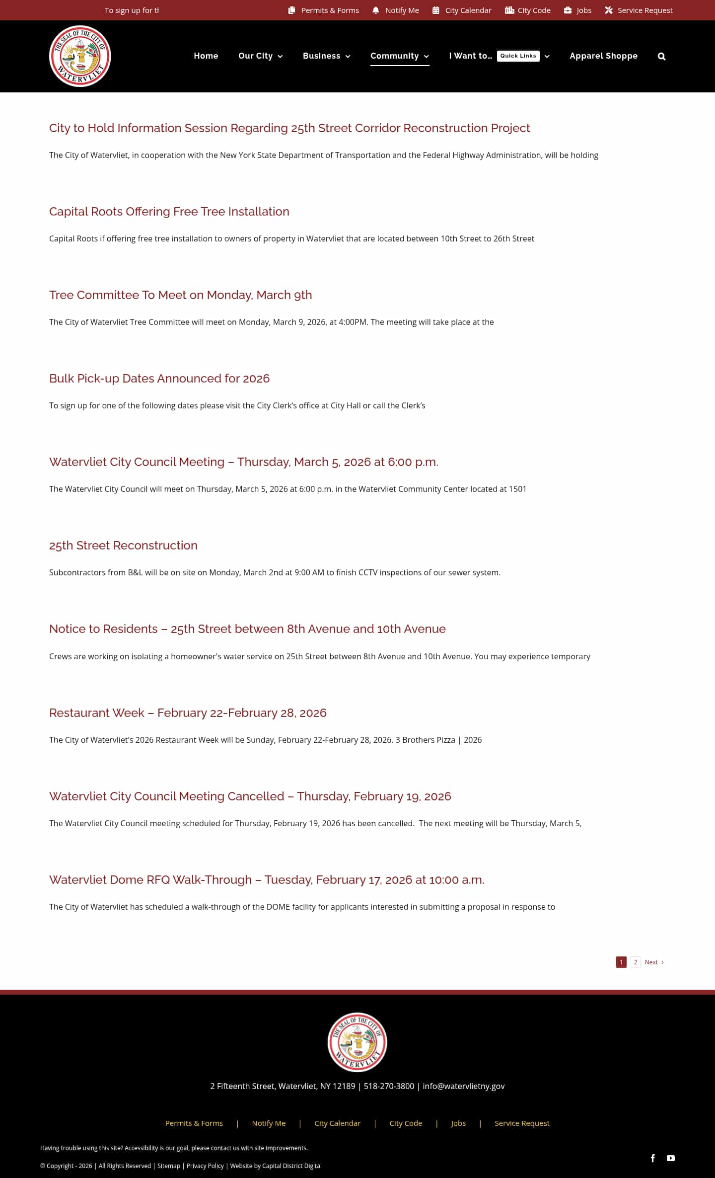 Latest website image capture