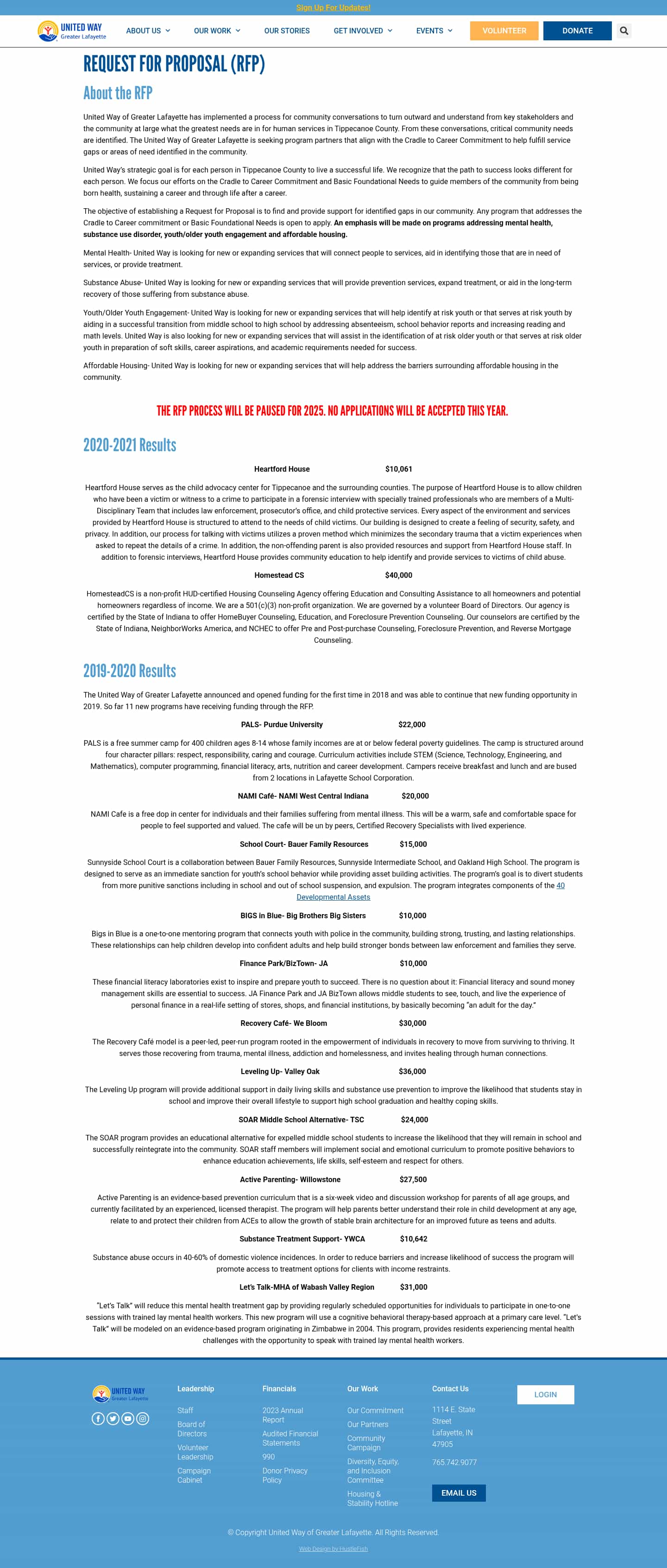 Latest website image capture