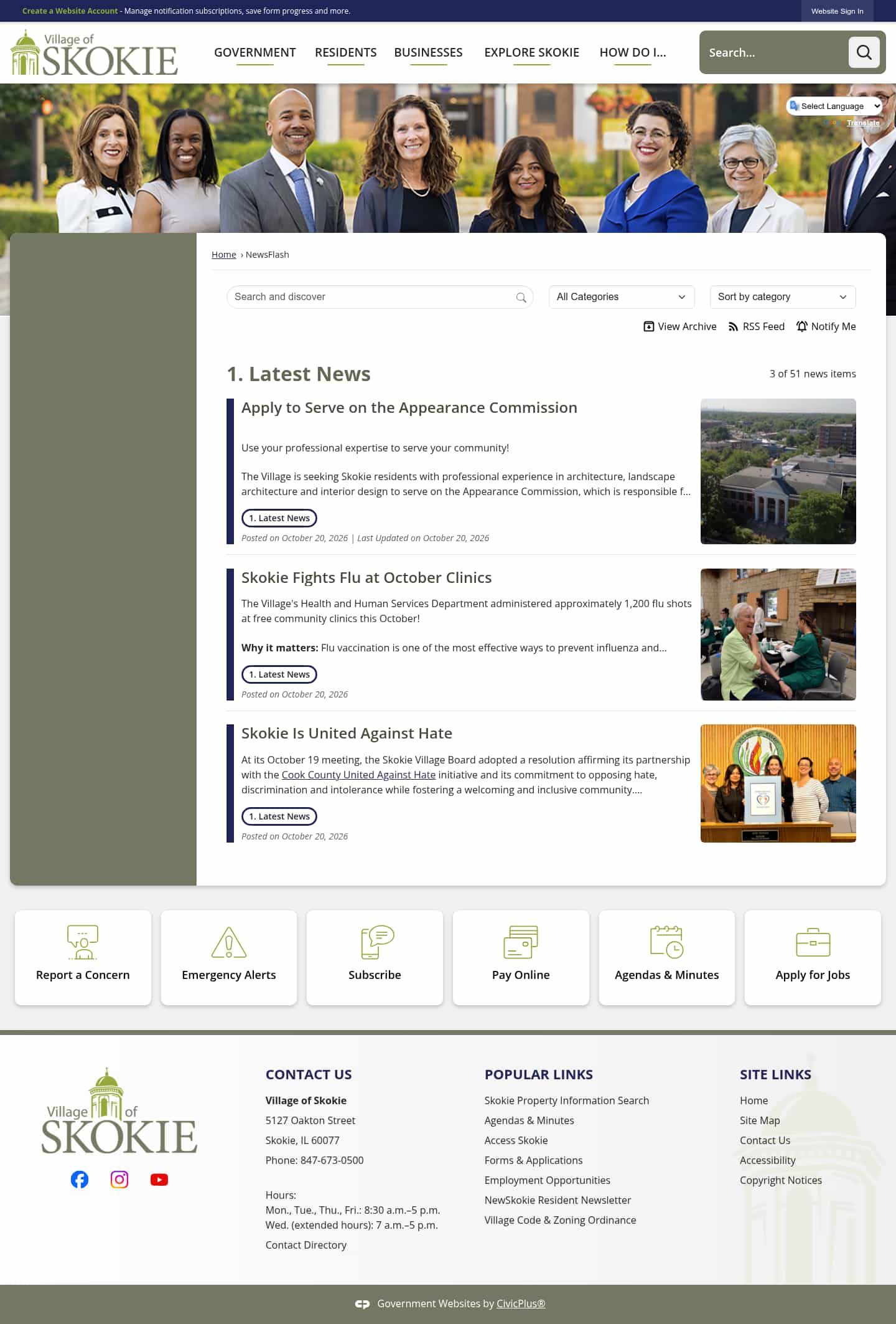 Latest website image capture