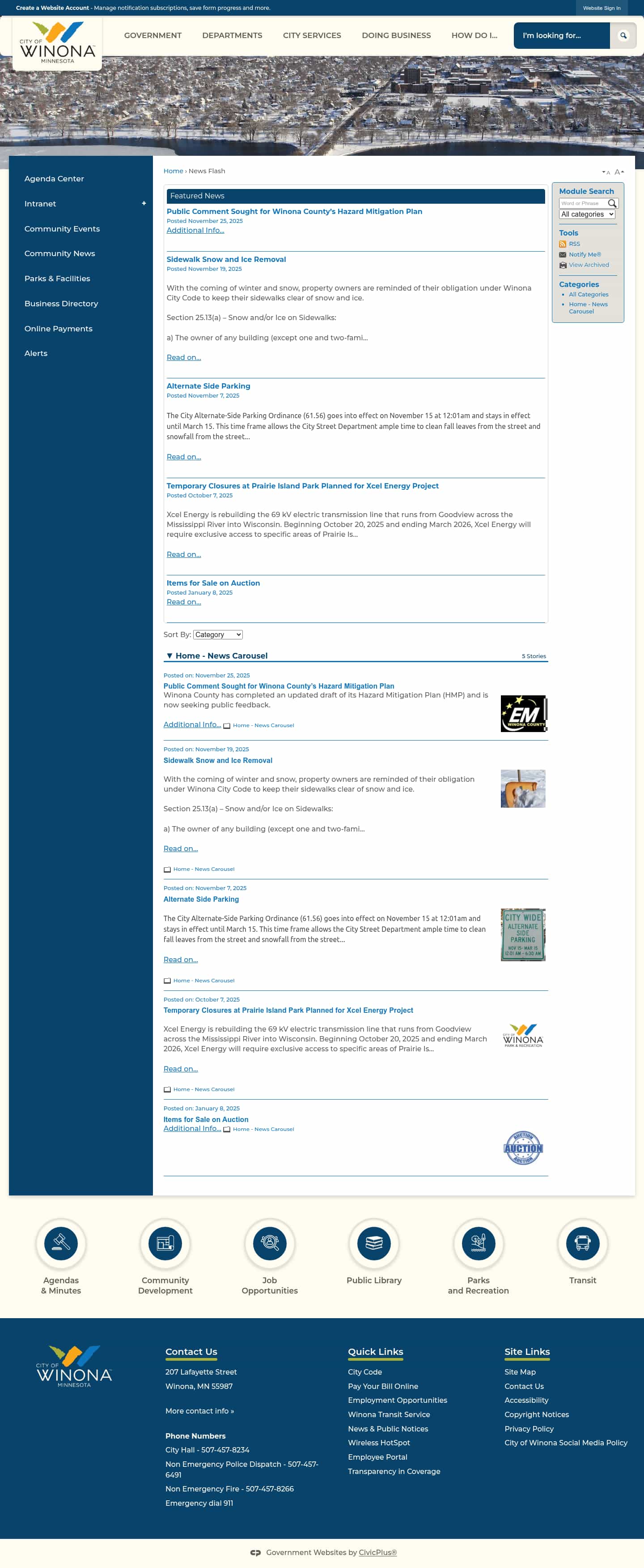 Latest website image capture