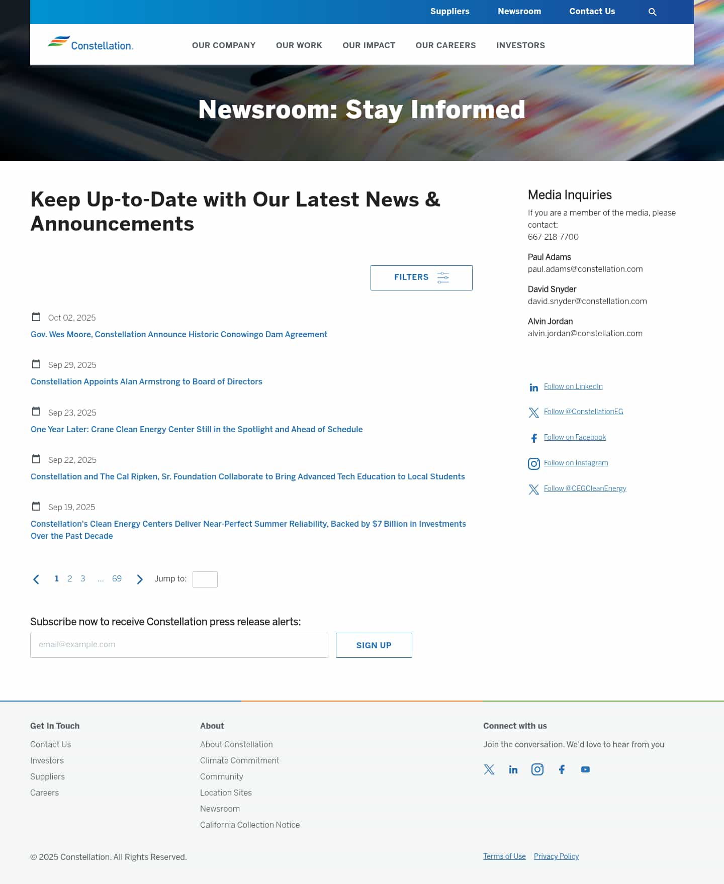 Latest website image capture