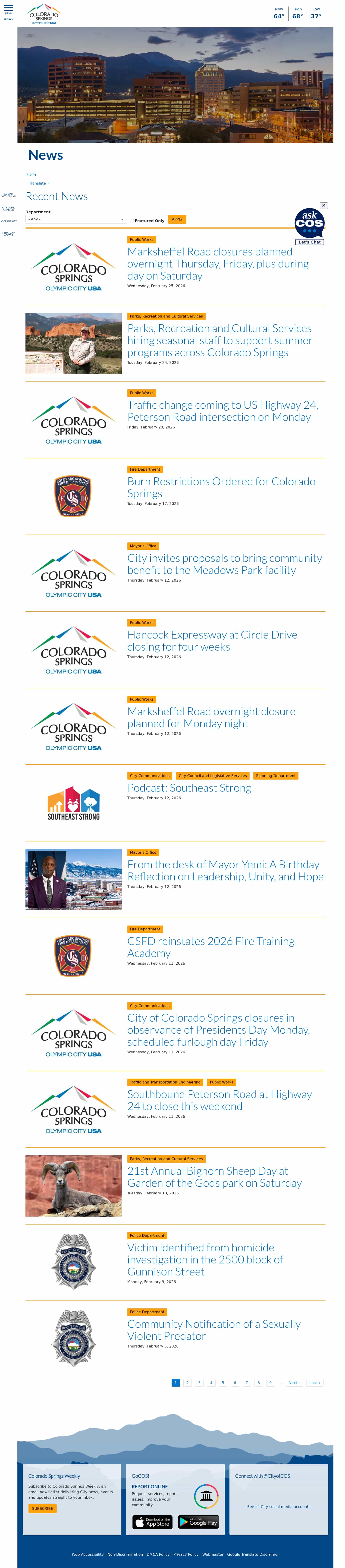 Latest website image capture