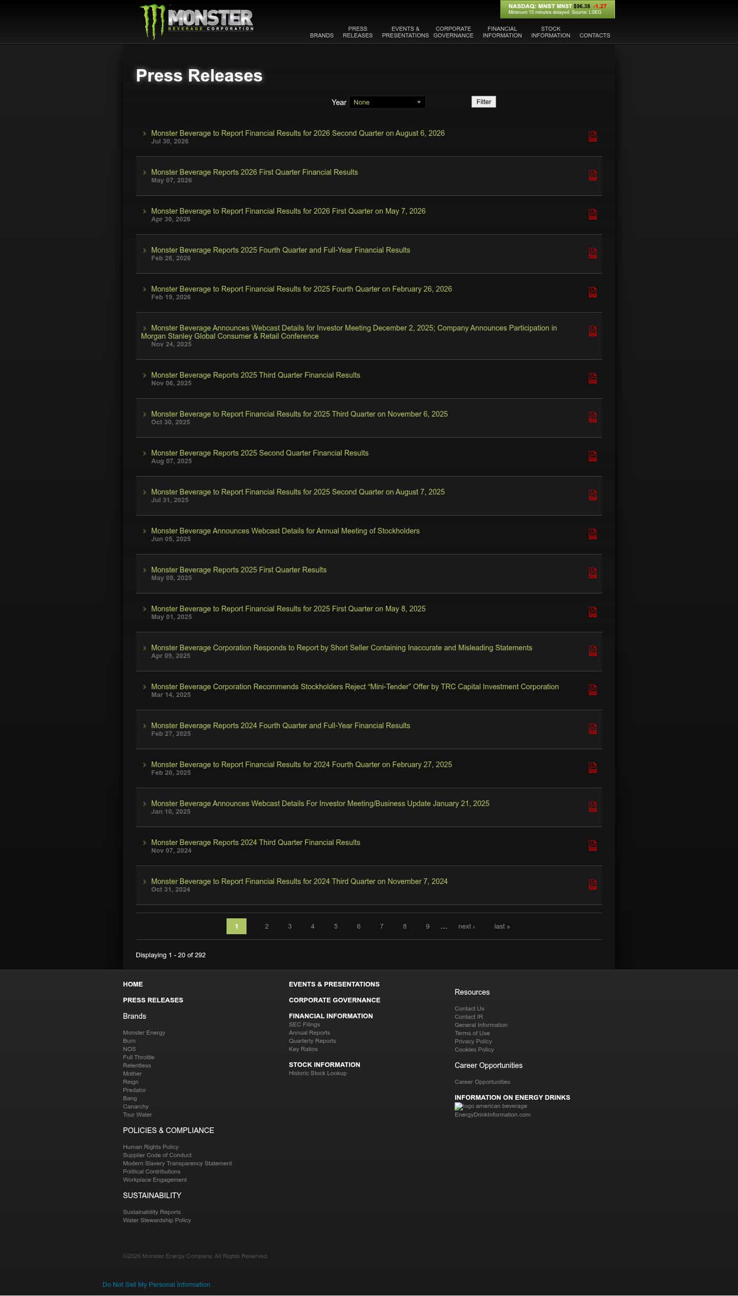 Latest website image capture