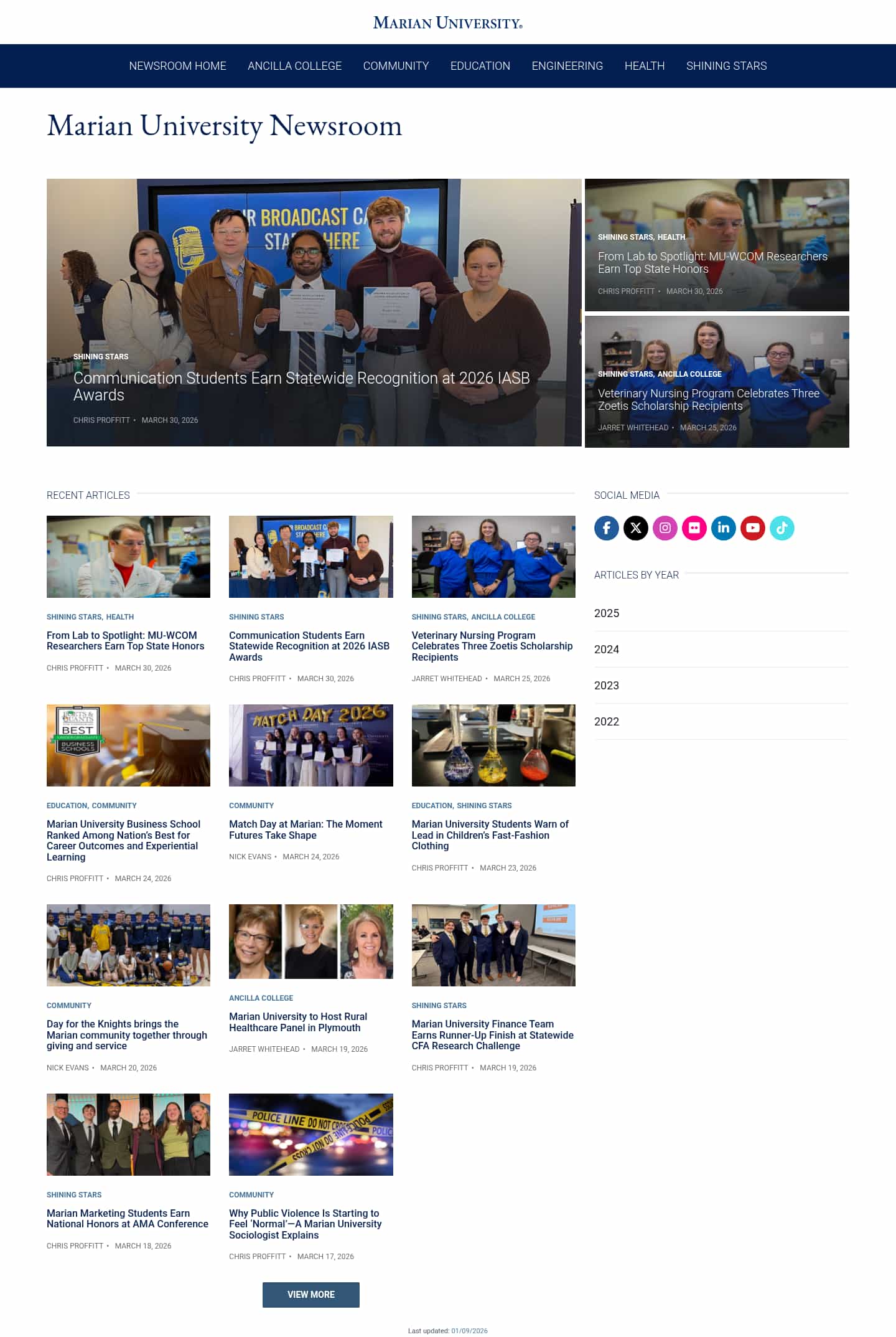 Latest website image capture