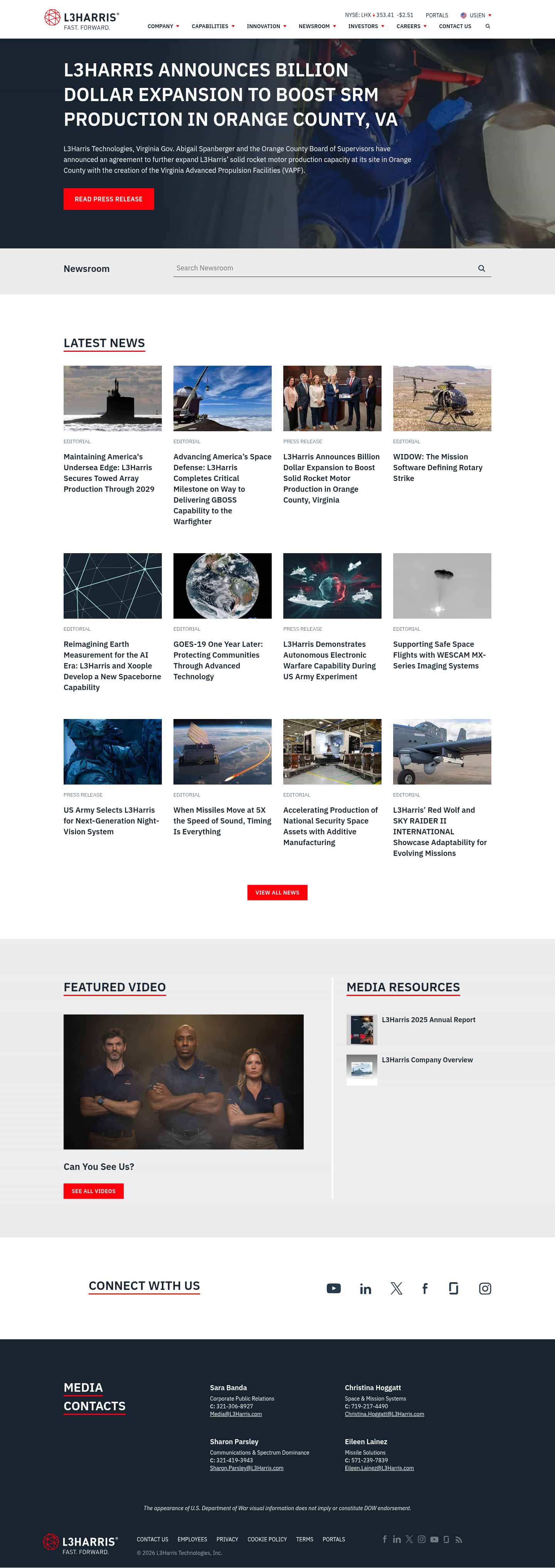 Latest website image capture