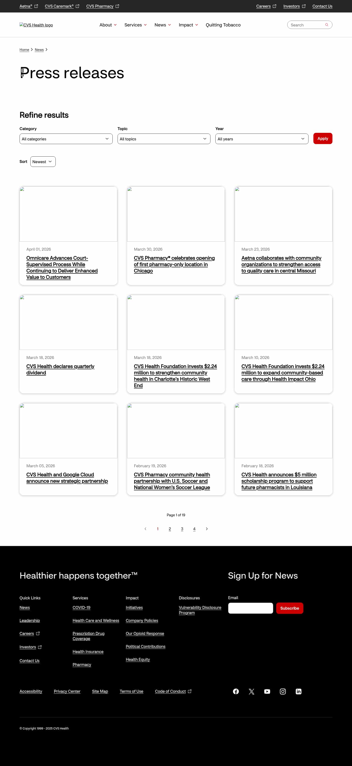 Latest website image capture