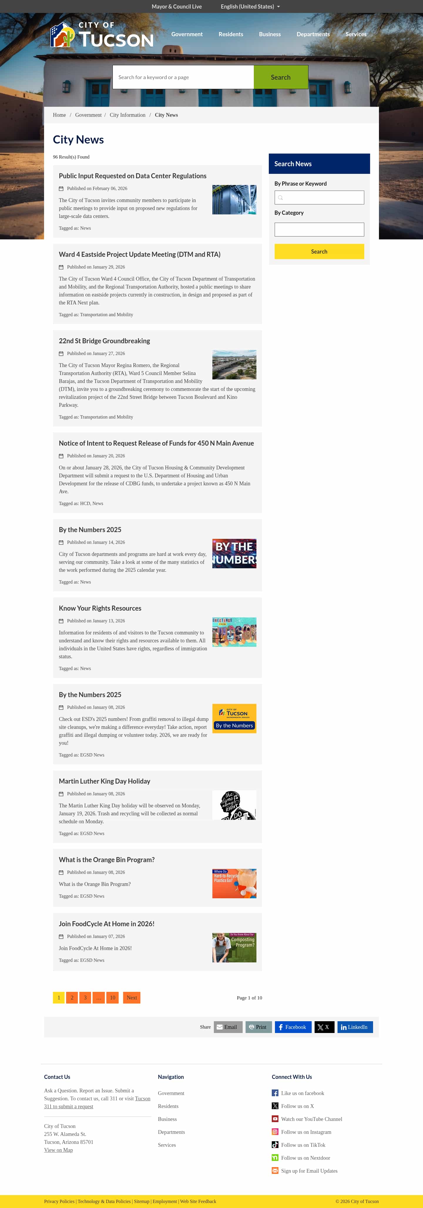 Latest website image capture