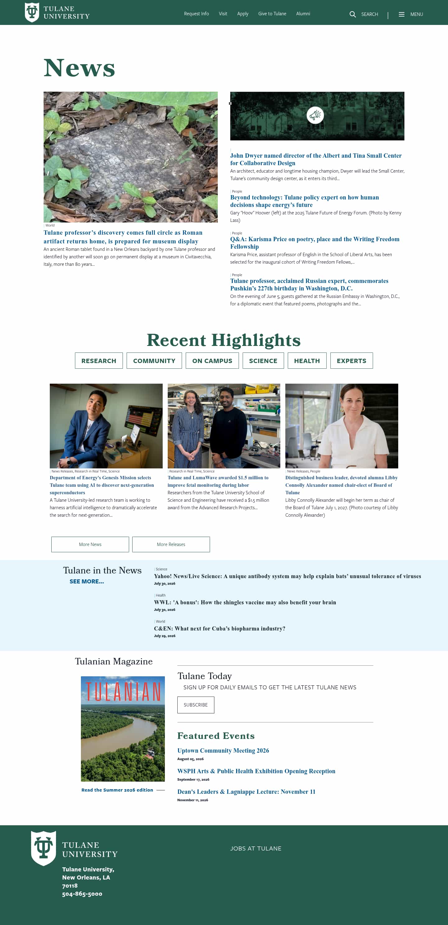 Latest website image capture