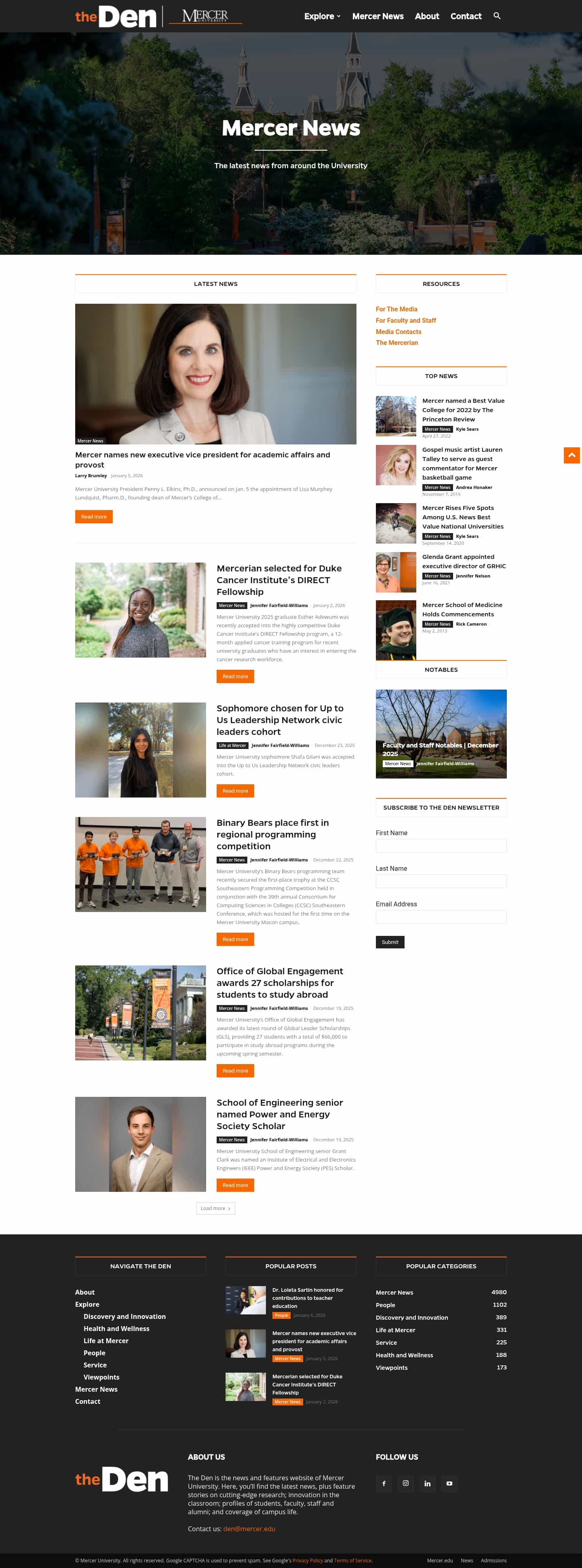 Latest website image capture