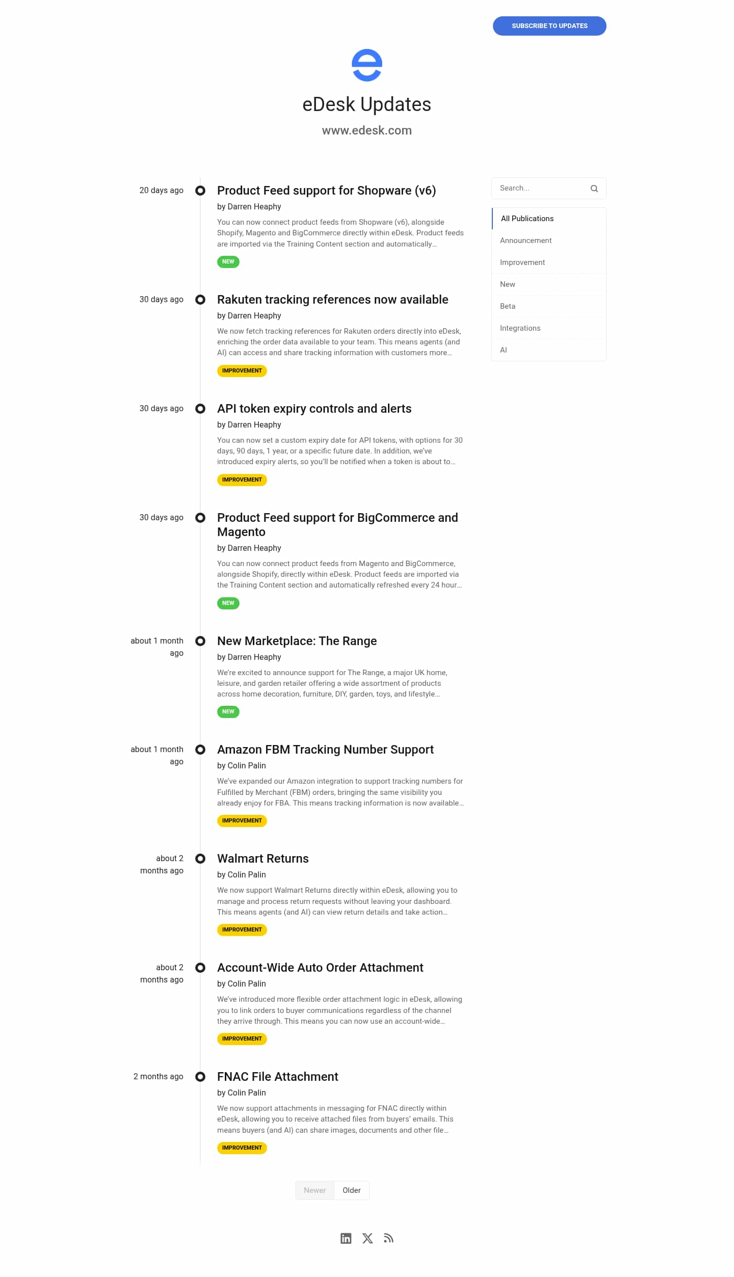 Latest website image capture