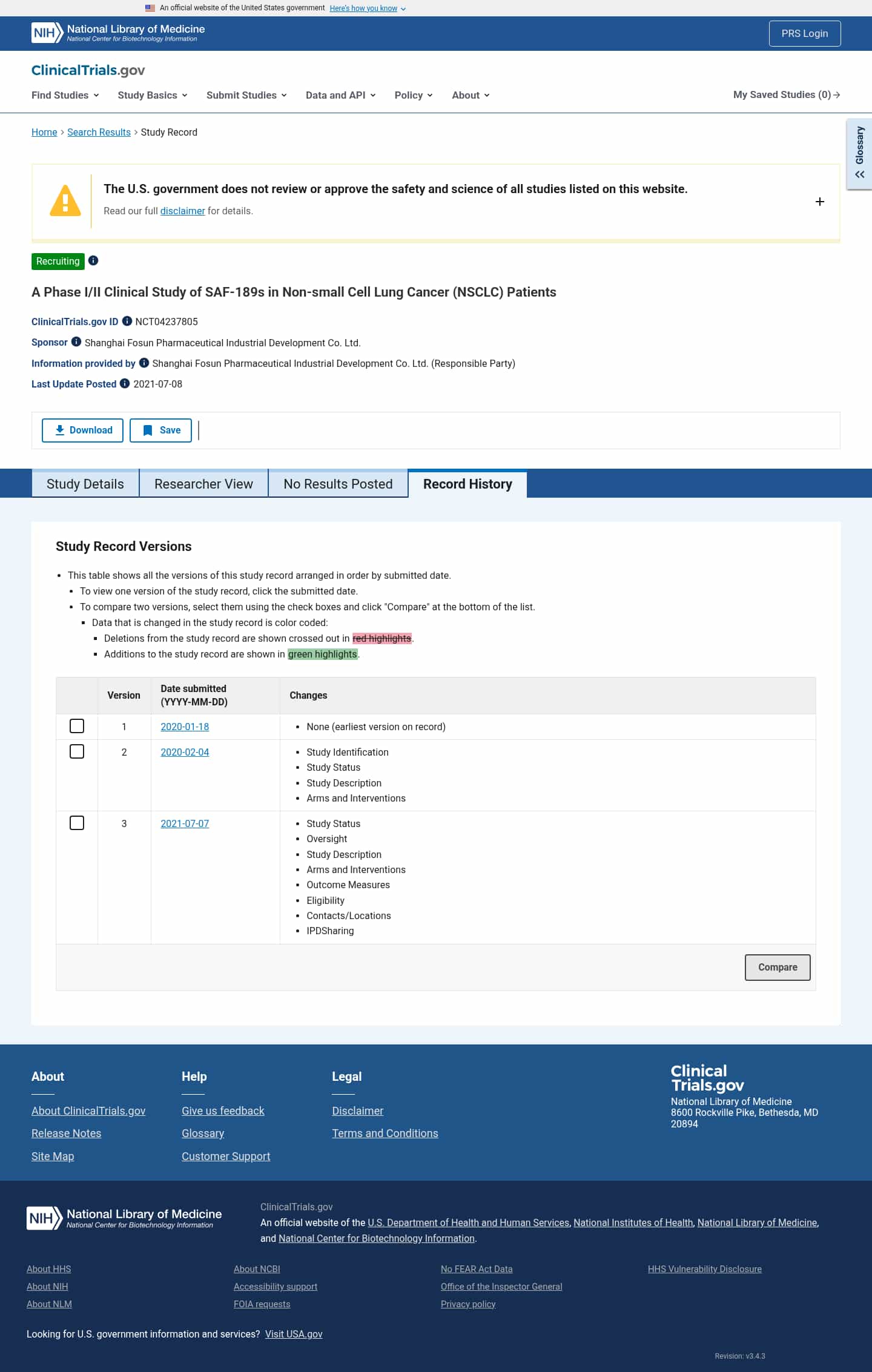Latest website image capture