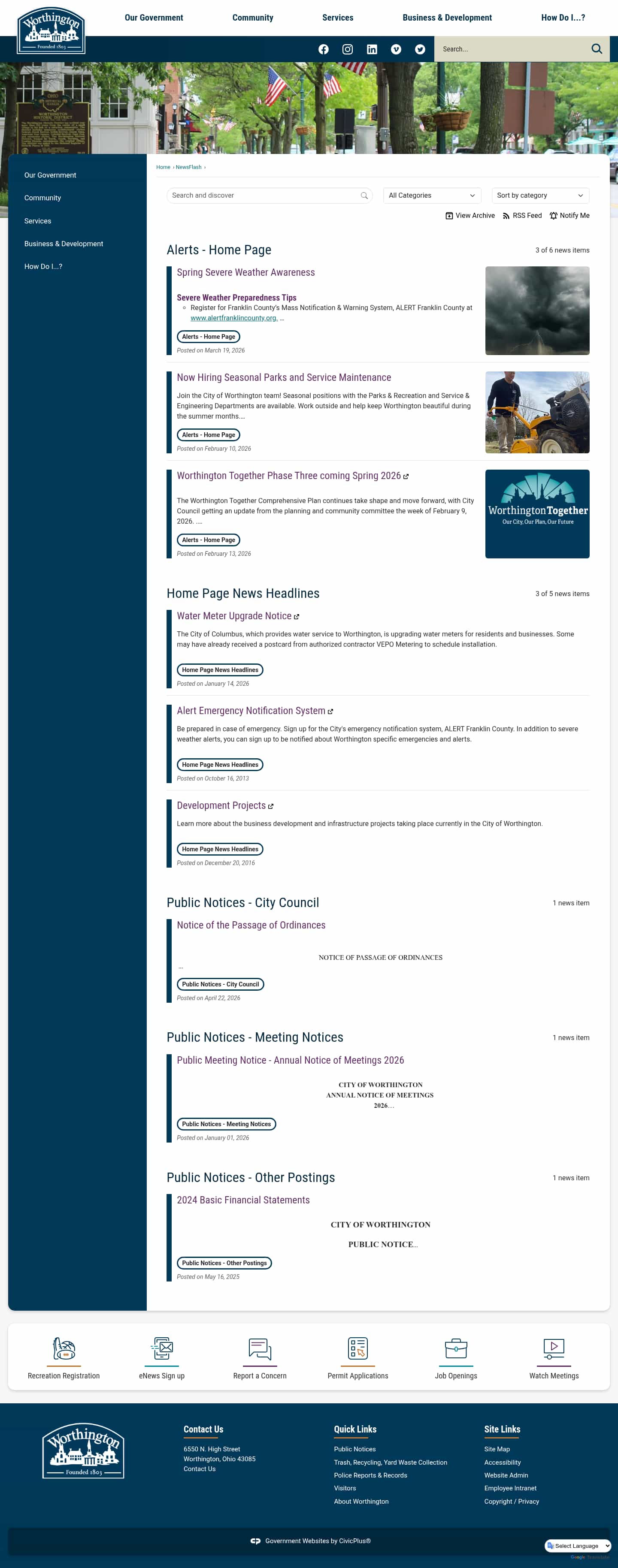 Latest website image capture