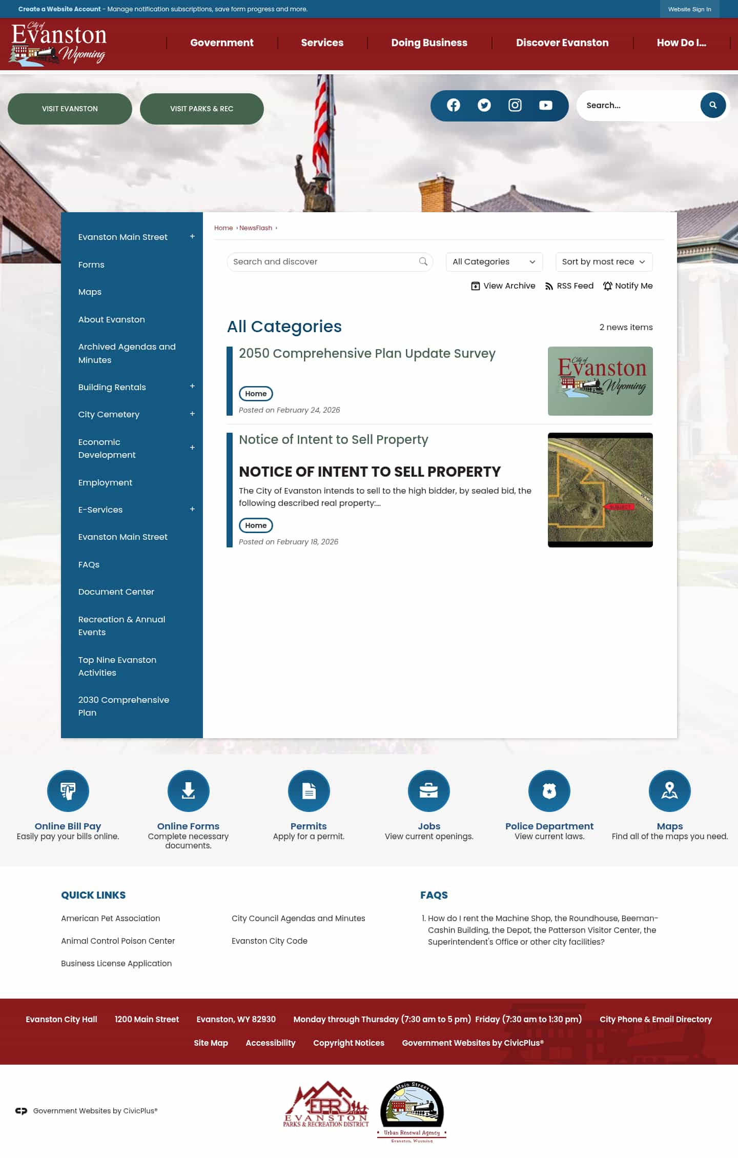 Latest website image capture