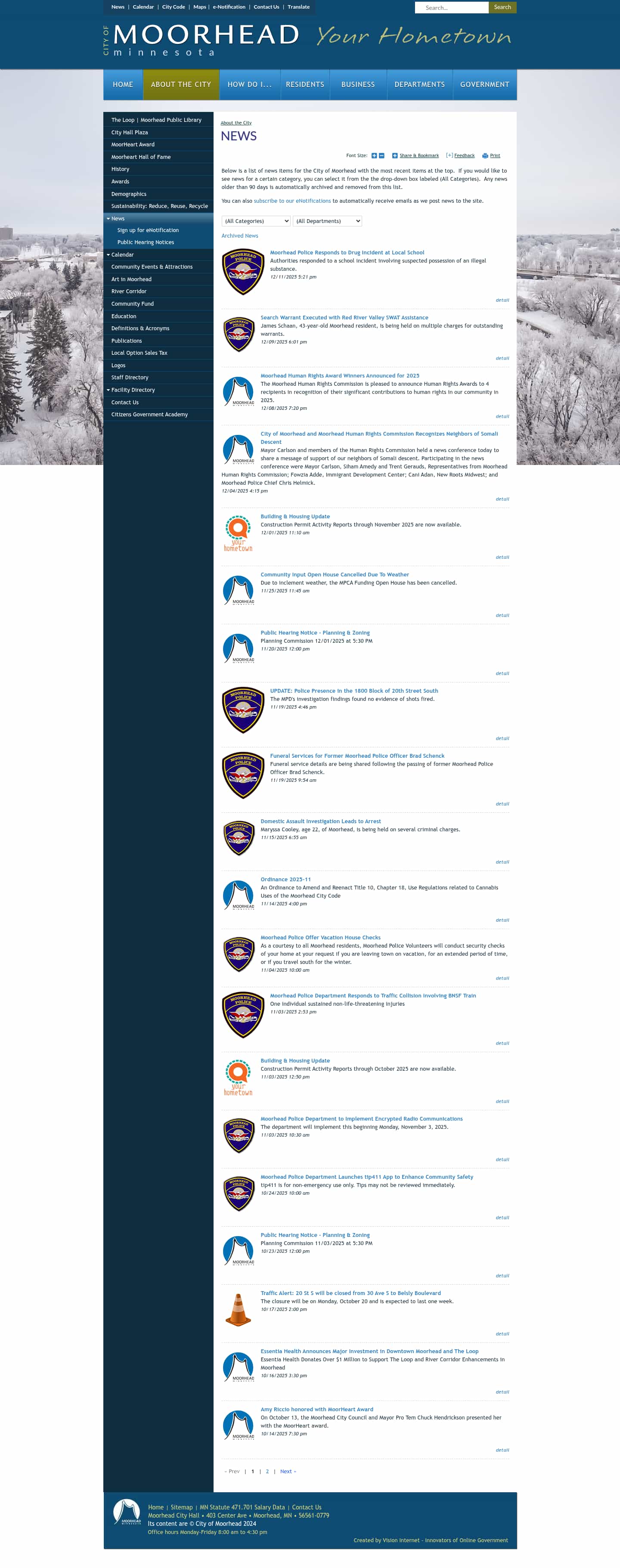 Latest website image capture