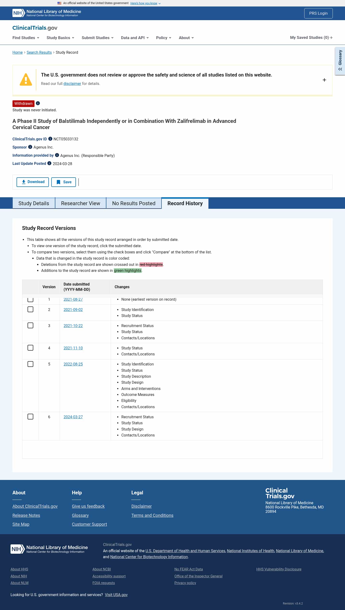 Latest website image capture