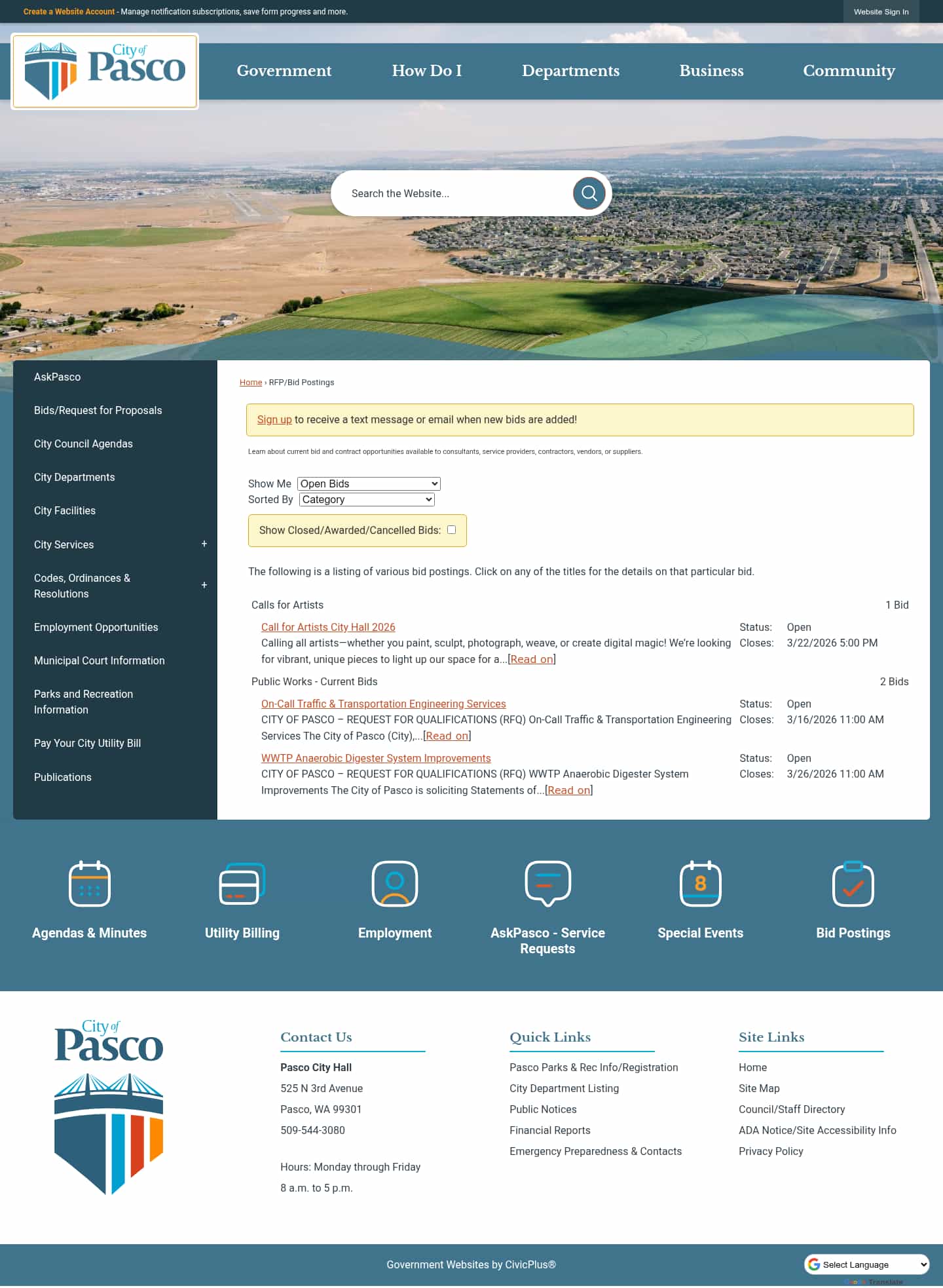 Latest website image capture