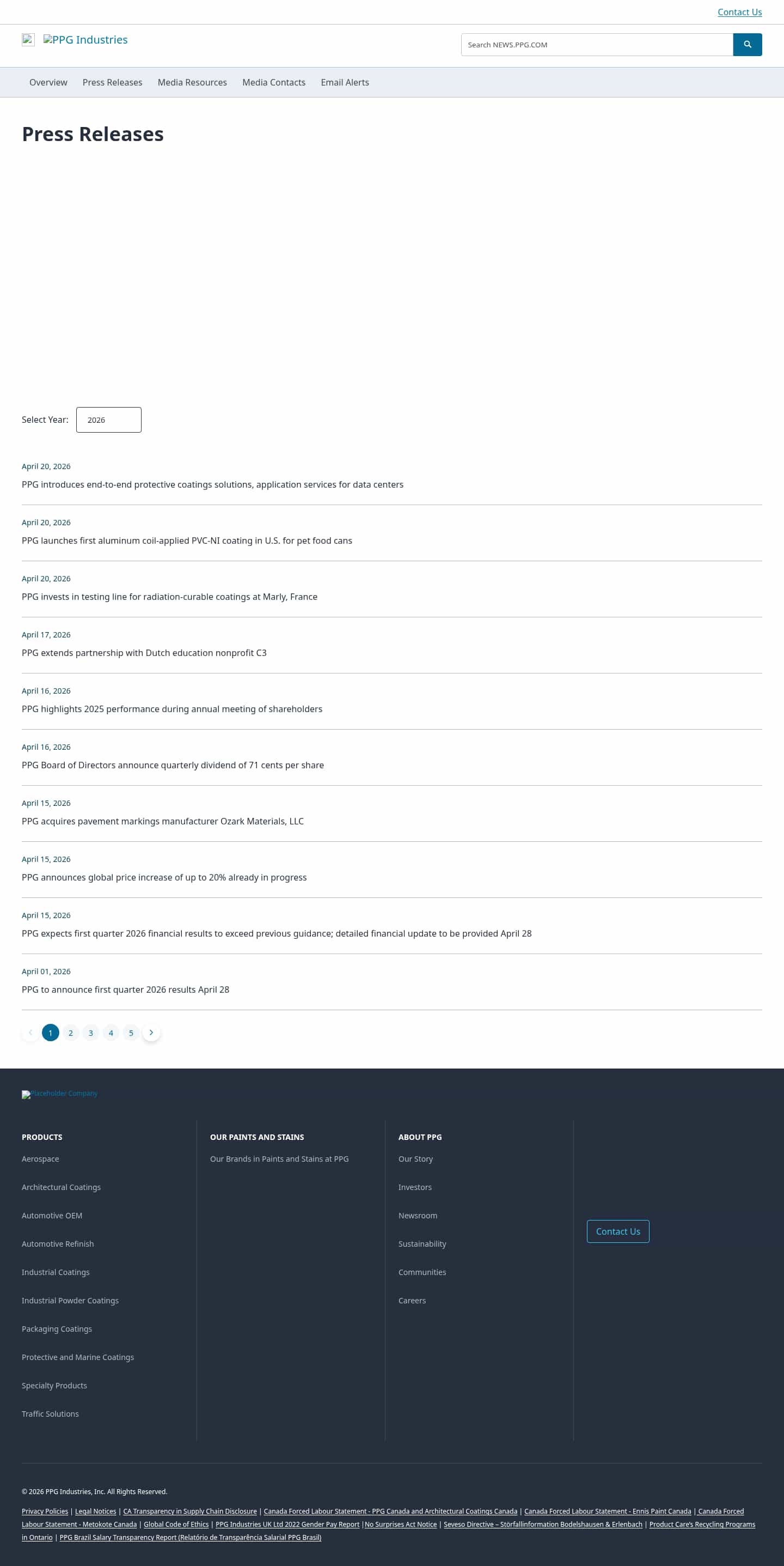 Latest website image capture