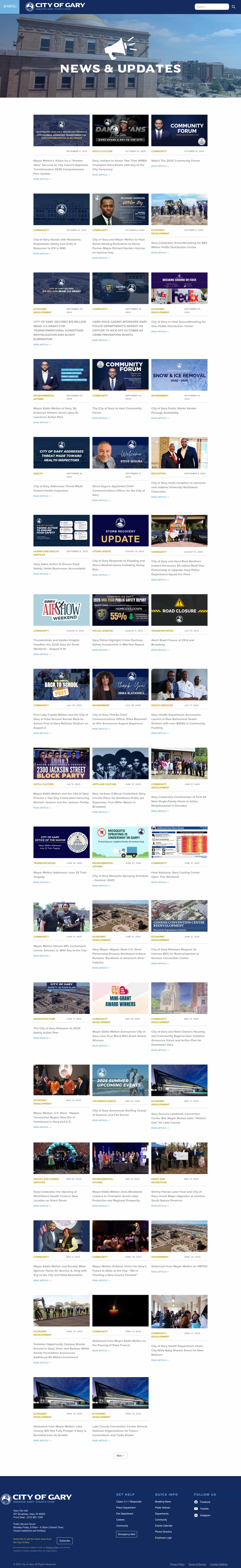 Latest website image capture