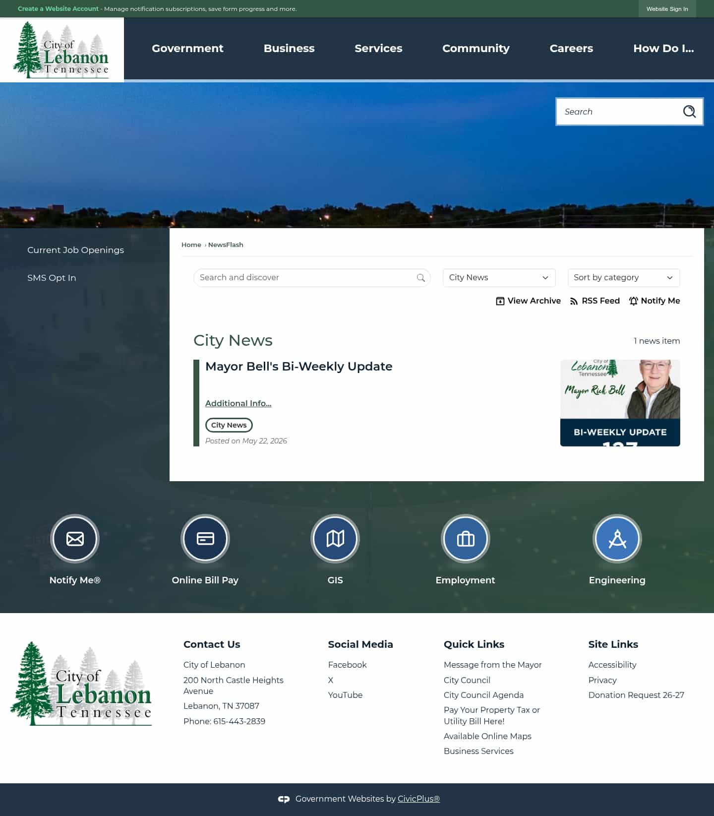 Latest website image capture