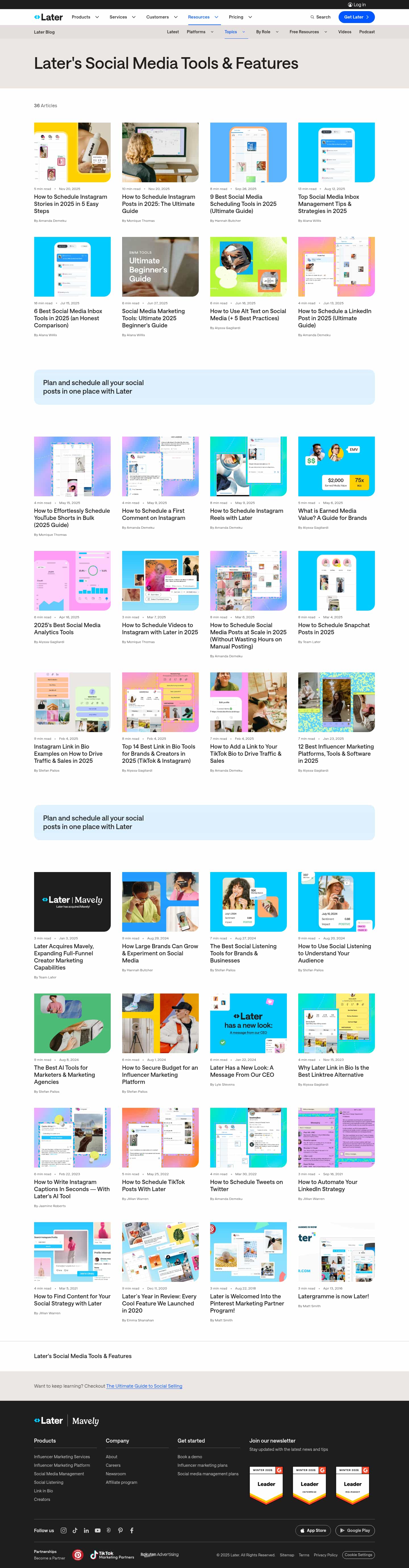 Latest website image capture