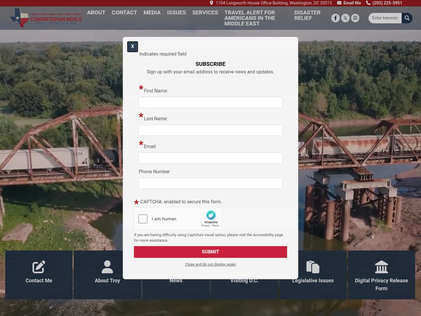 Latest website image capture