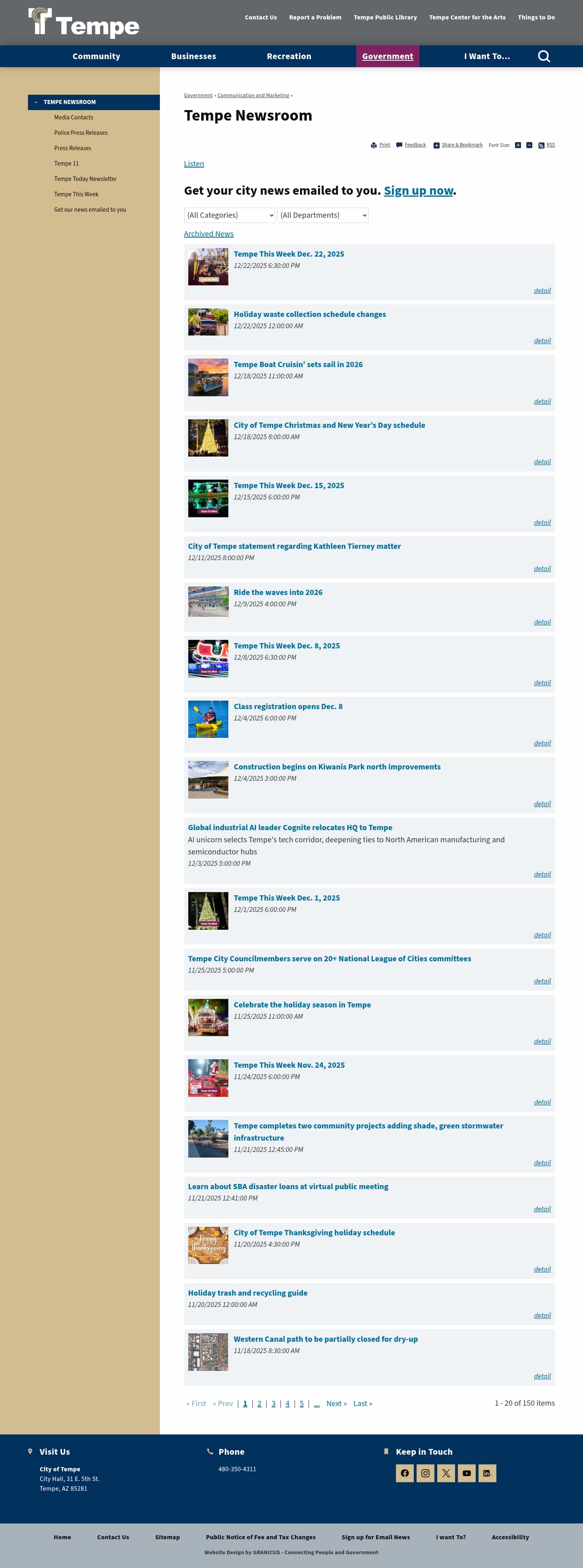 Latest website image capture