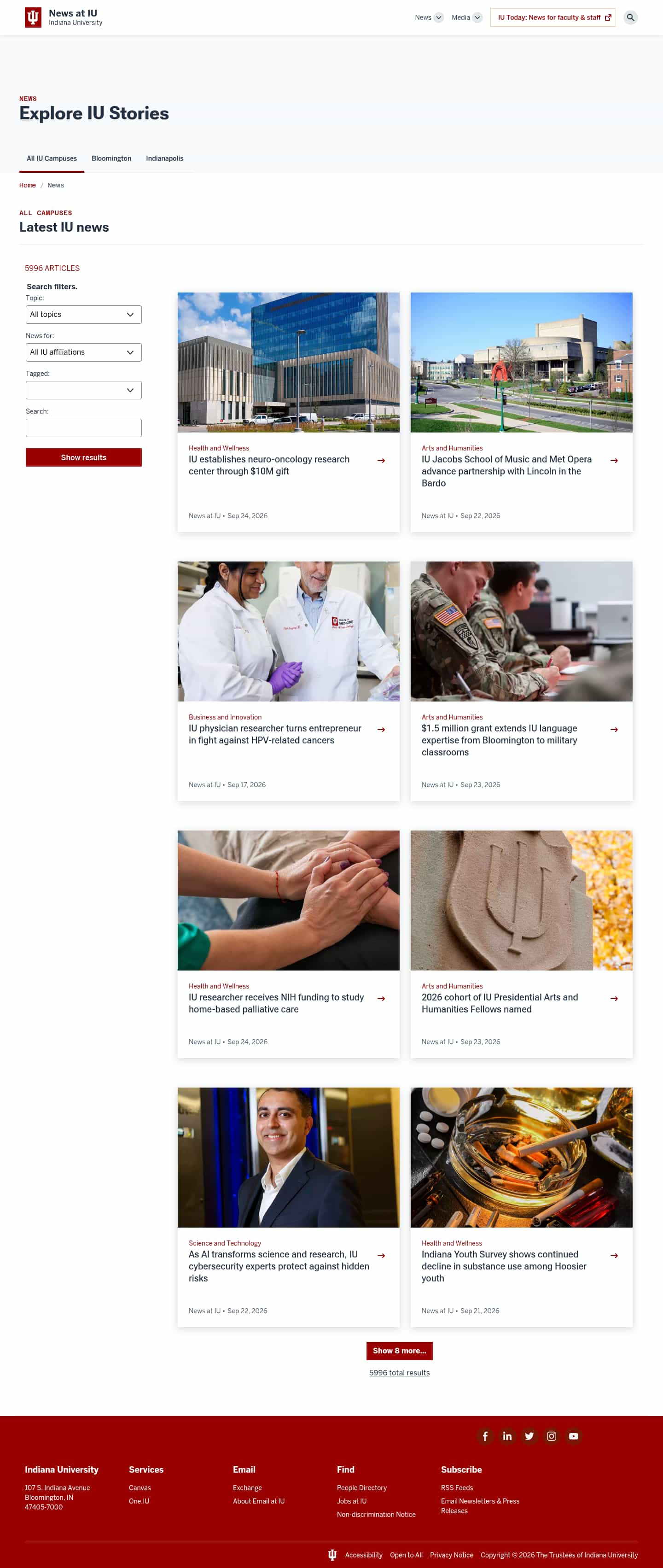 Latest website image capture