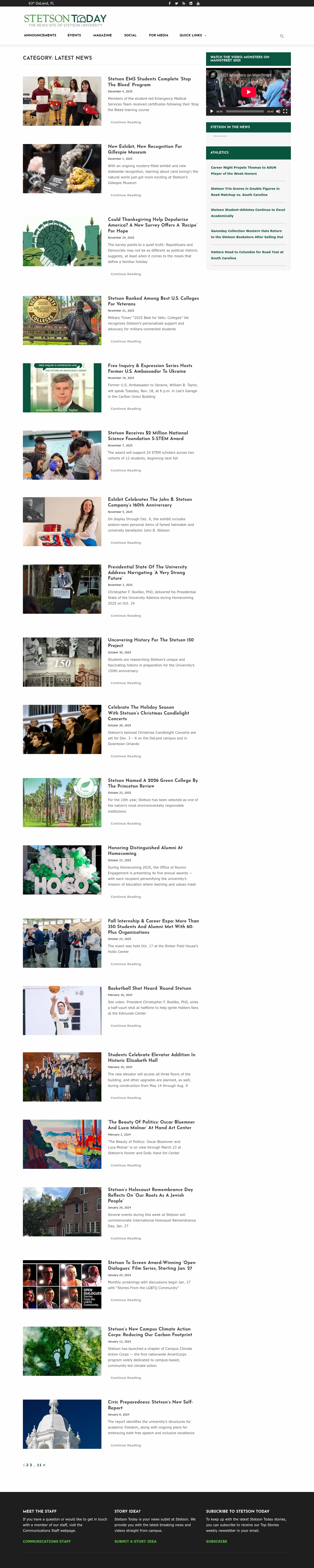 Latest website image capture