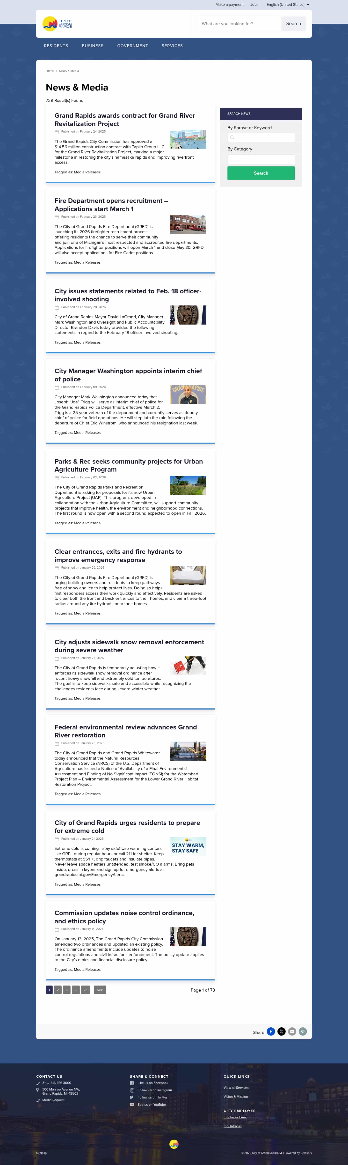 Latest website image capture