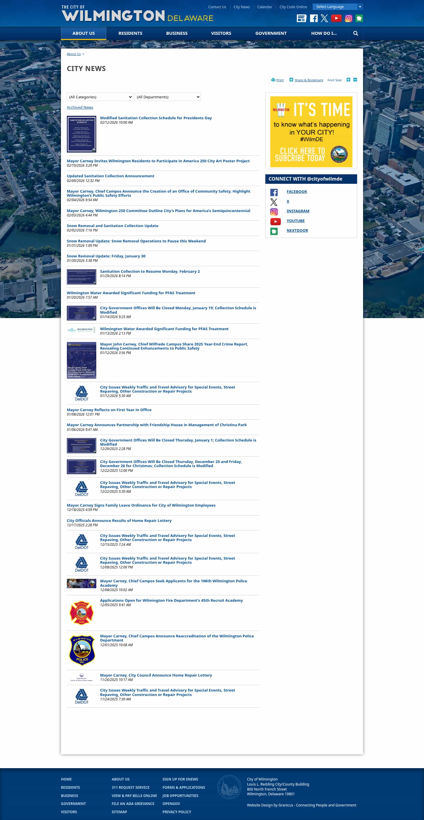 Latest website image capture