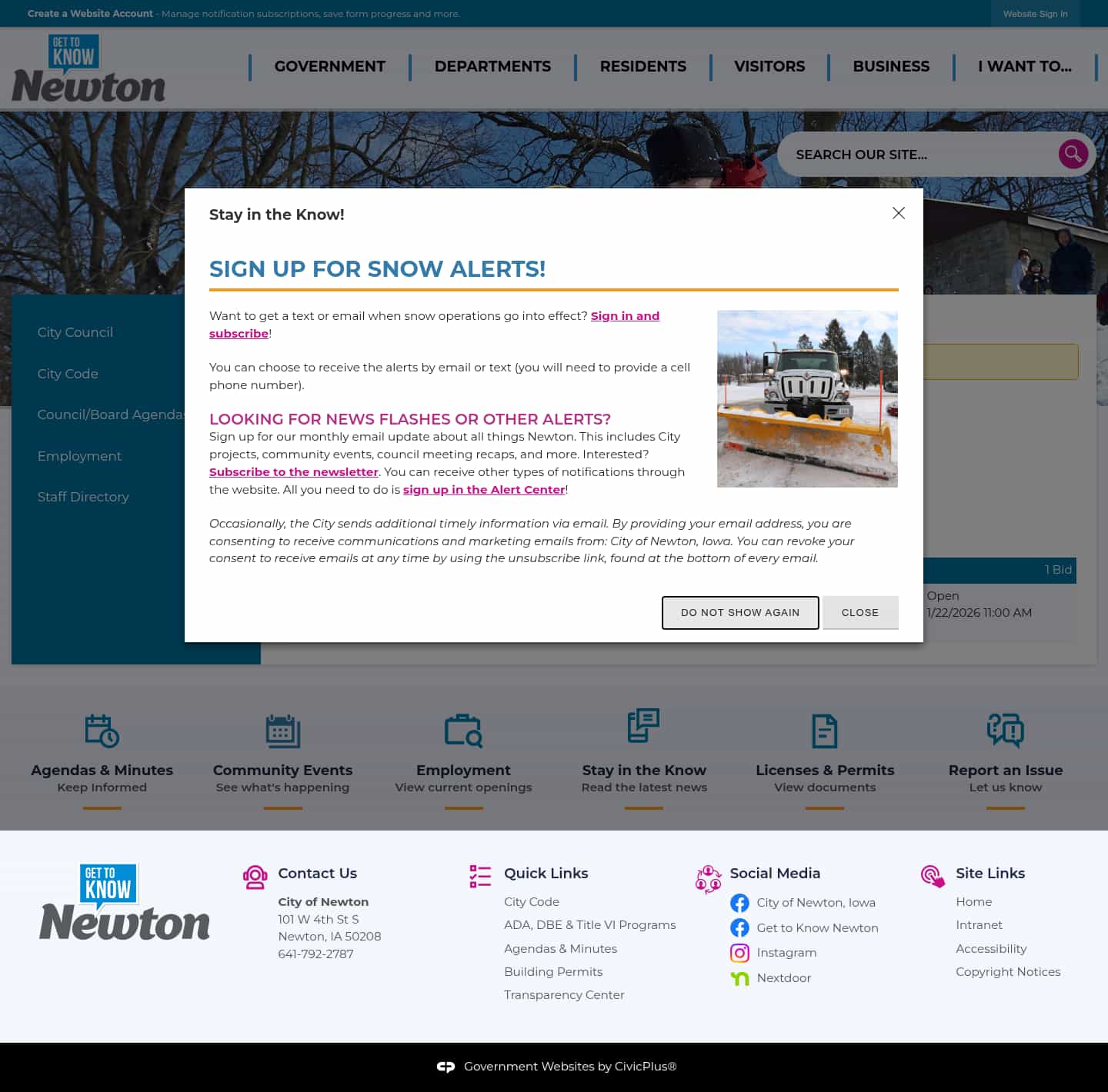 Latest website image capture