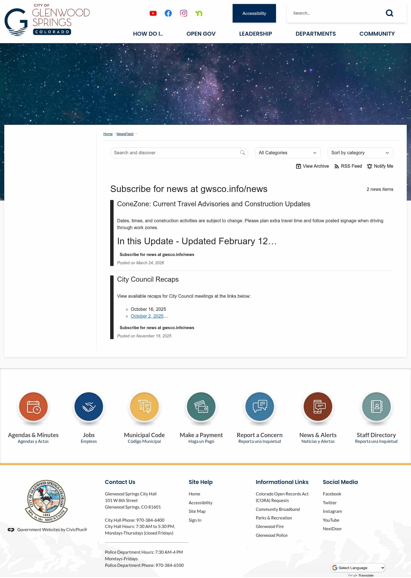 Latest website image capture