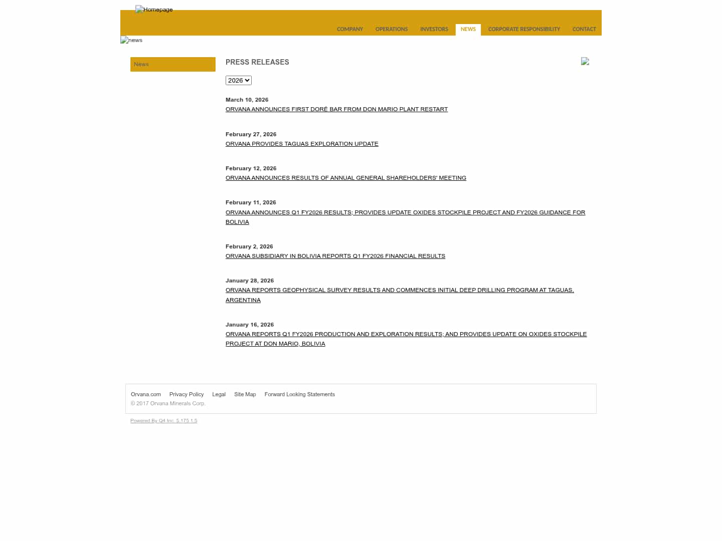 Latest website image capture