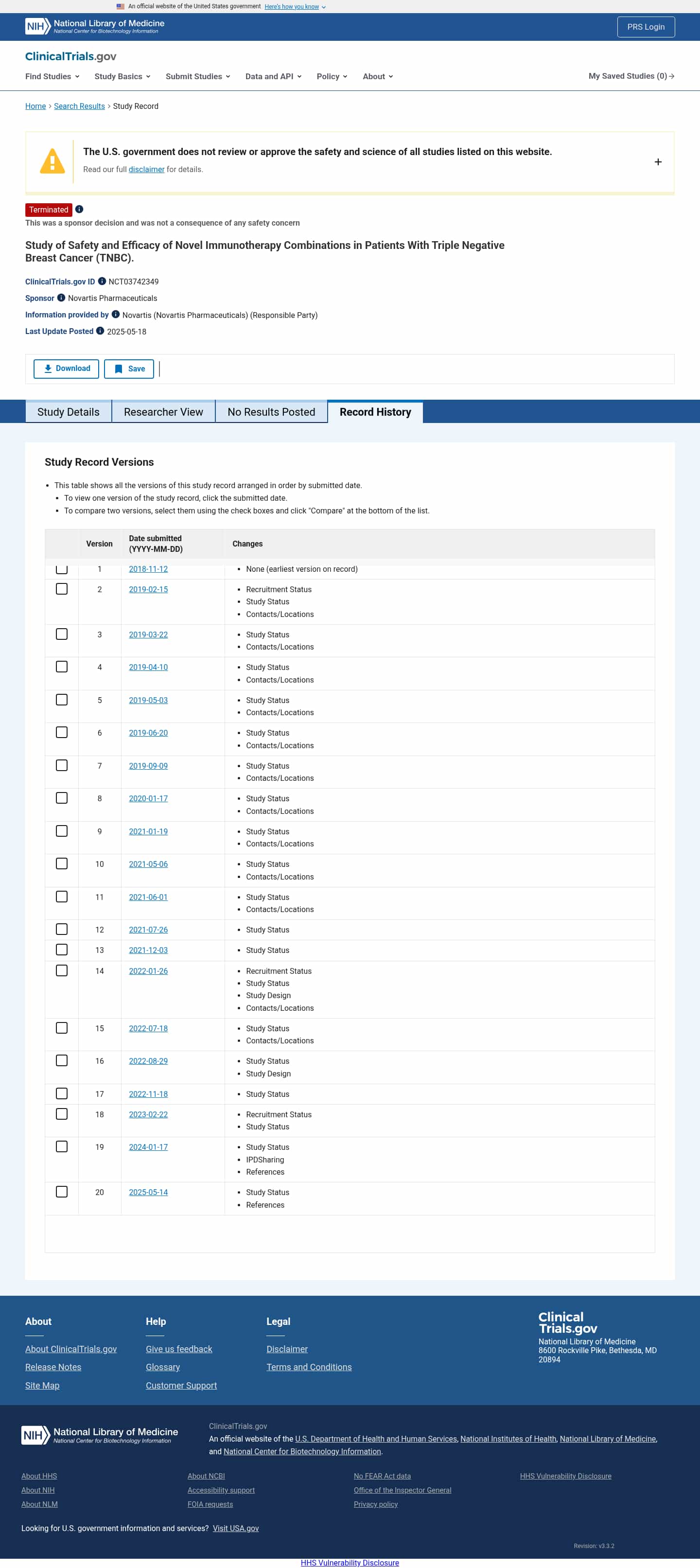 Latest website image capture