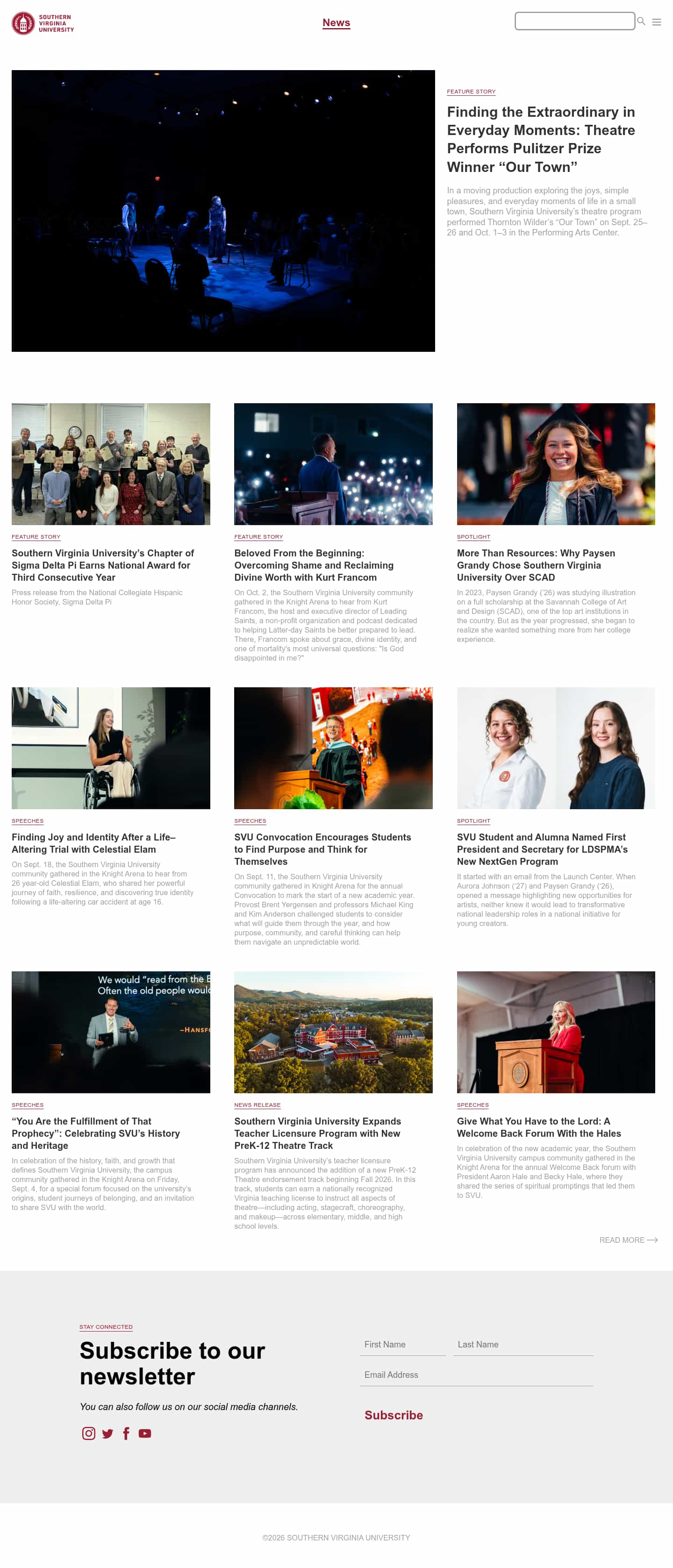 Latest website image capture
