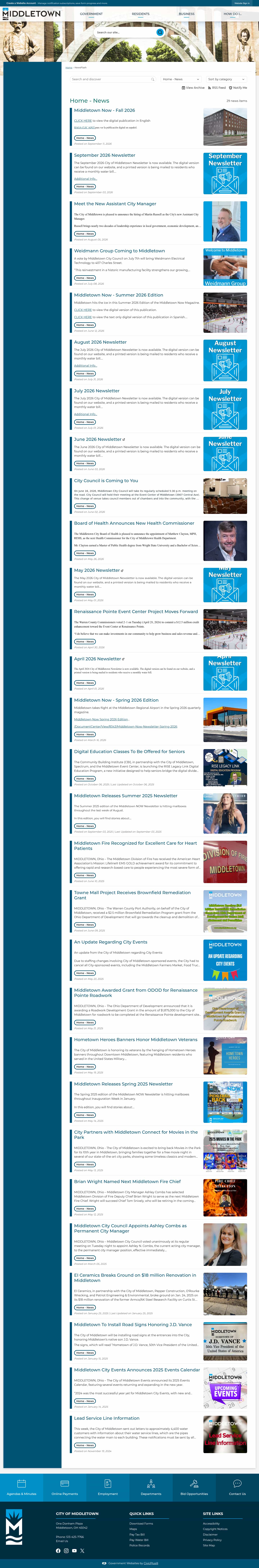Latest website image capture