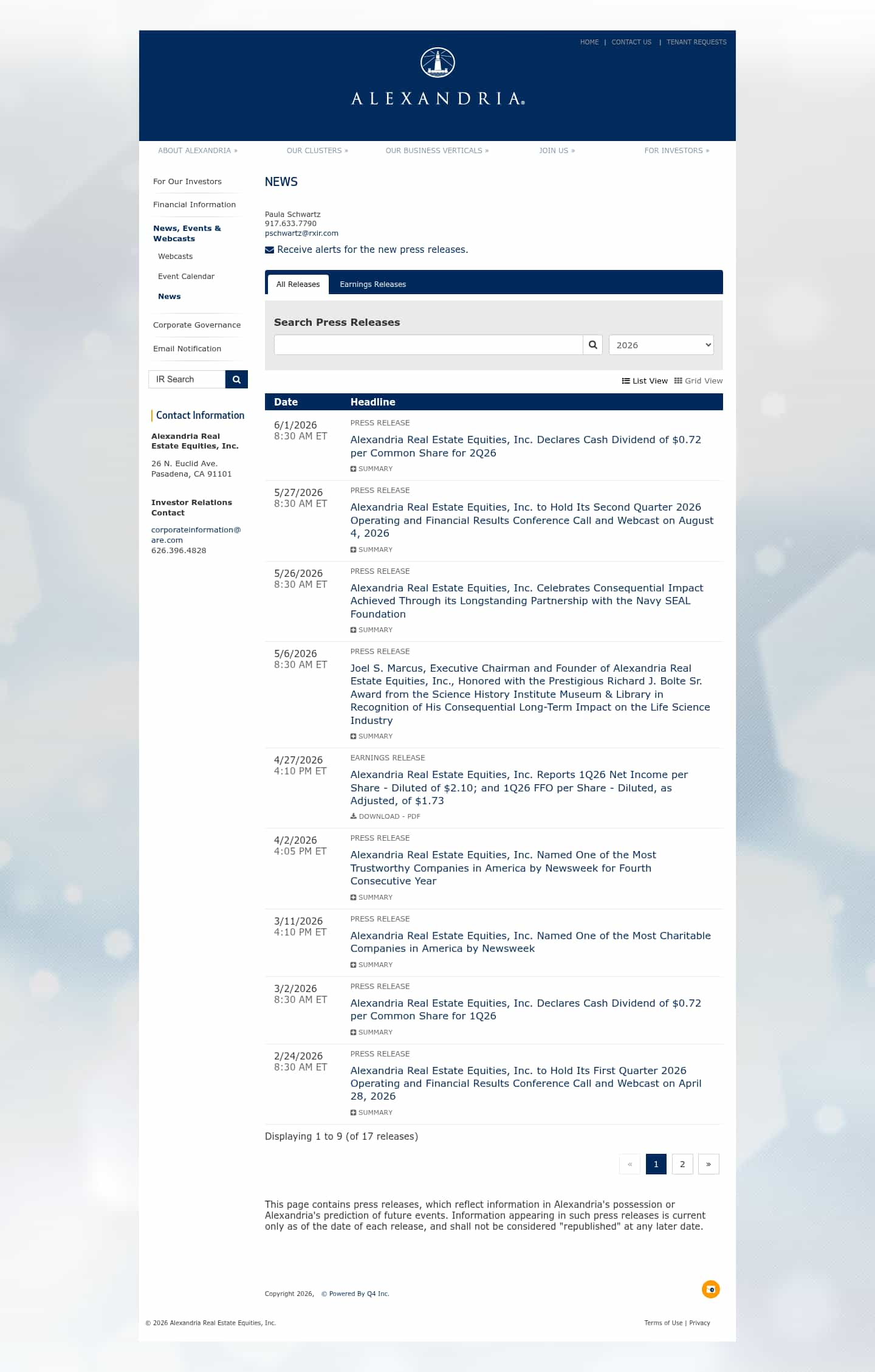 Latest website image capture