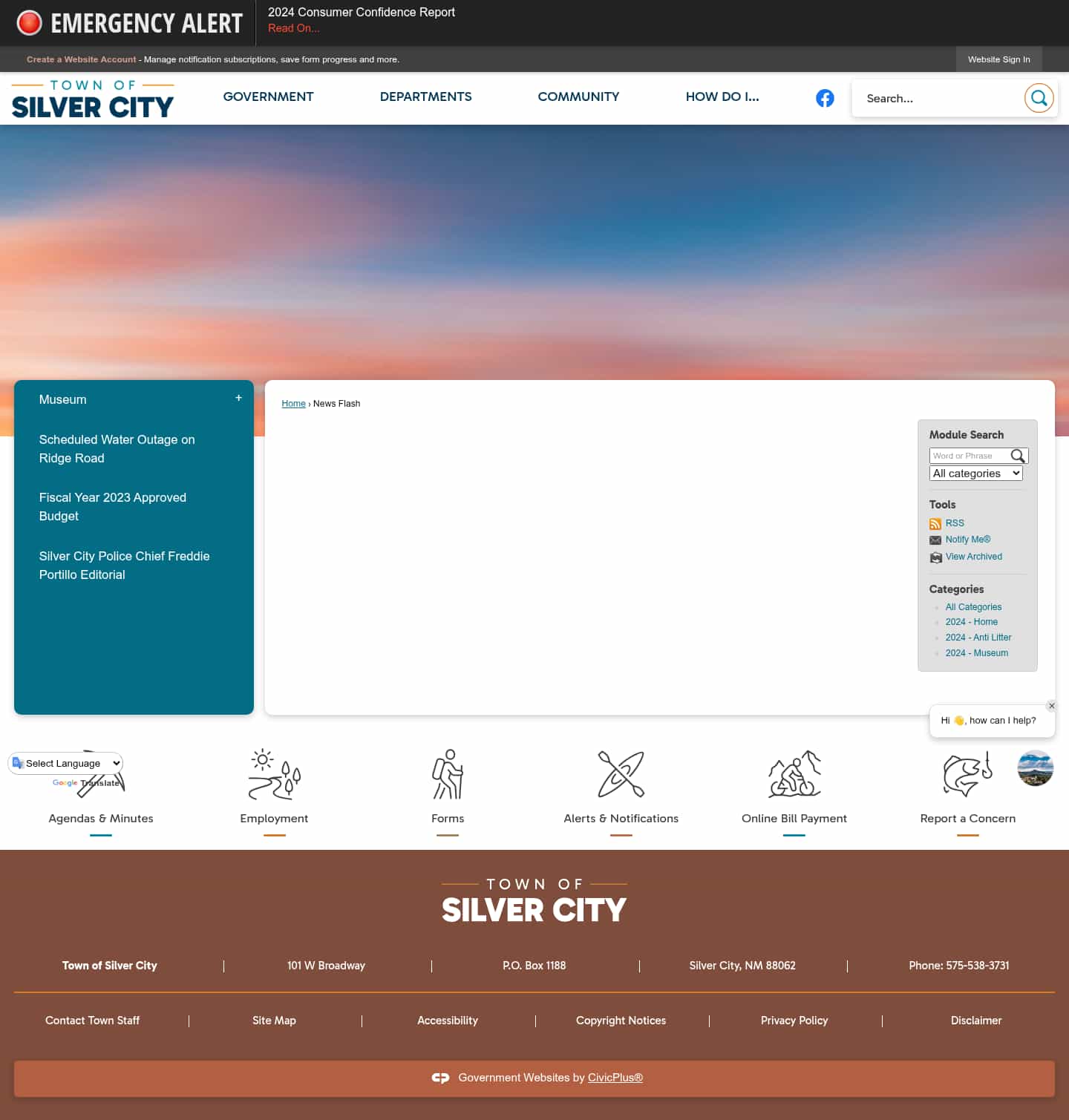 Latest website image capture