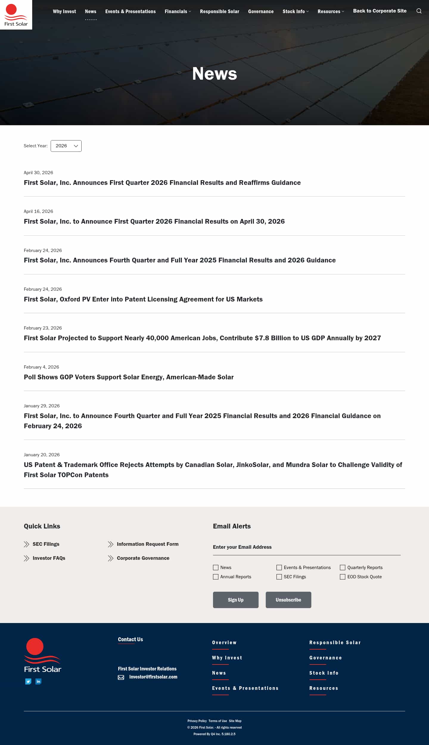 Latest website image capture