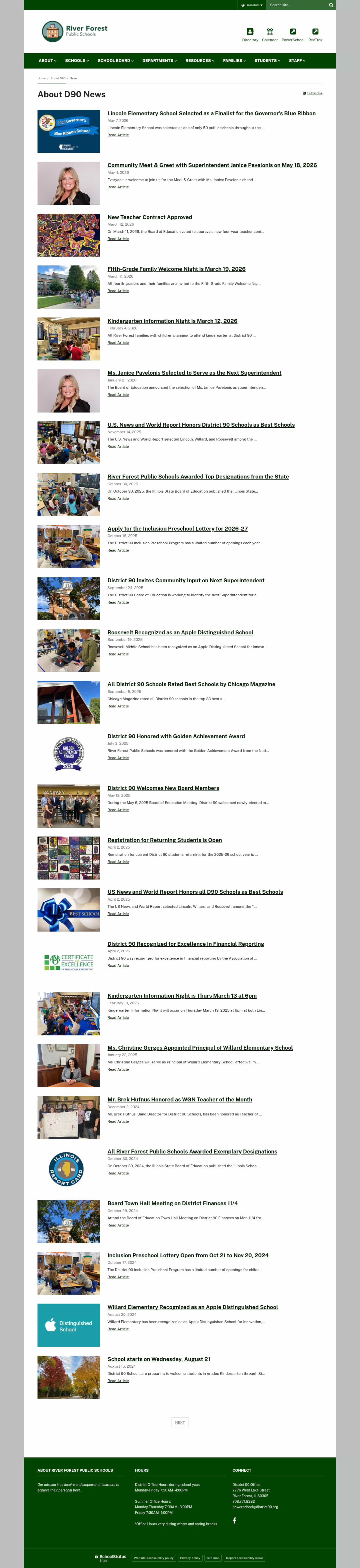 Latest website image capture