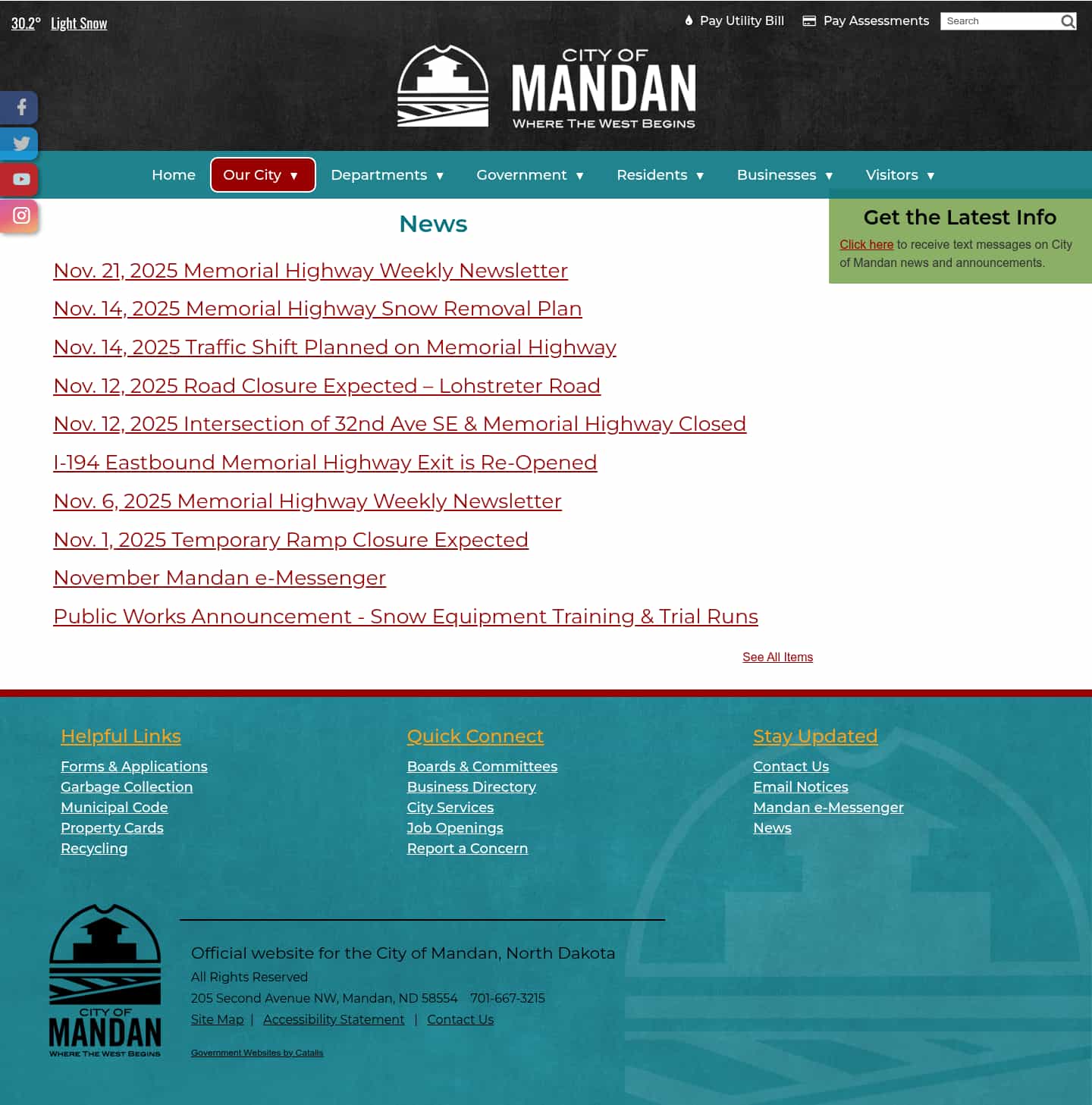 Latest website image capture