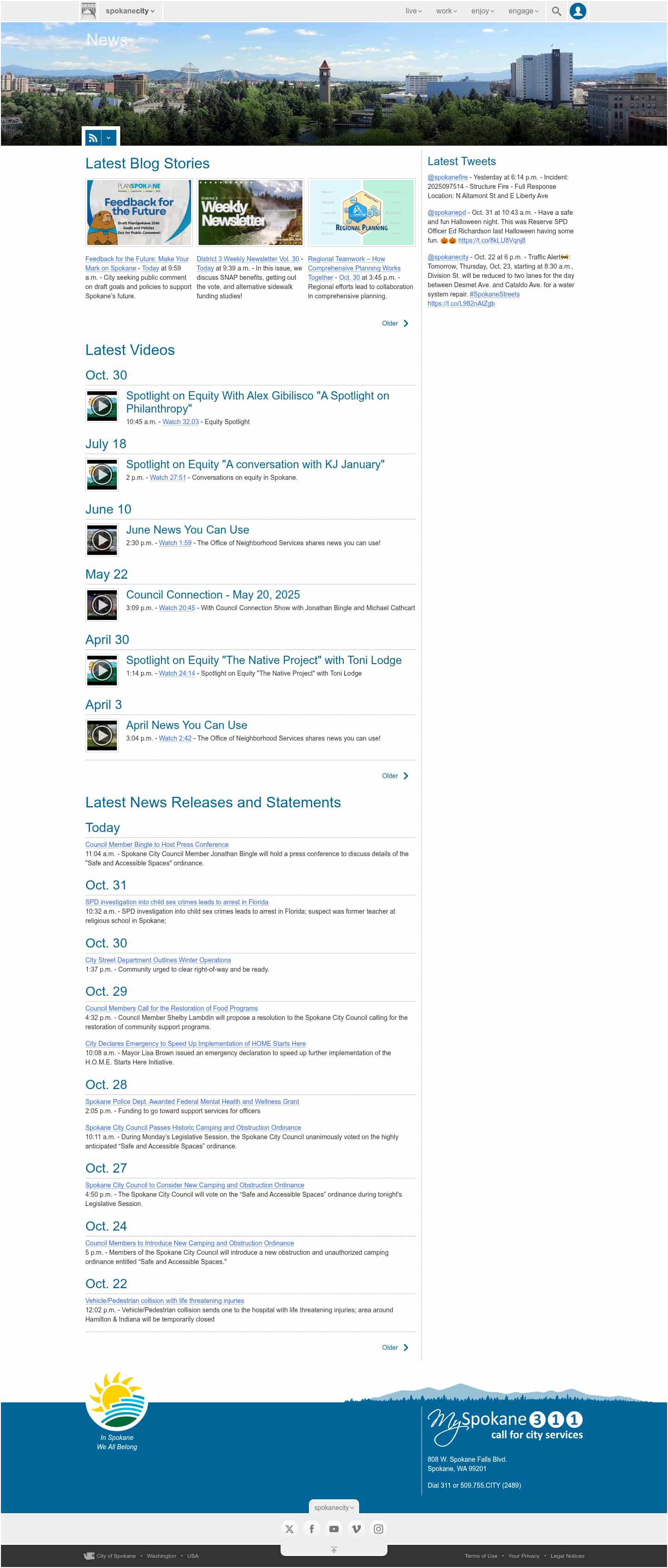 Latest website image capture