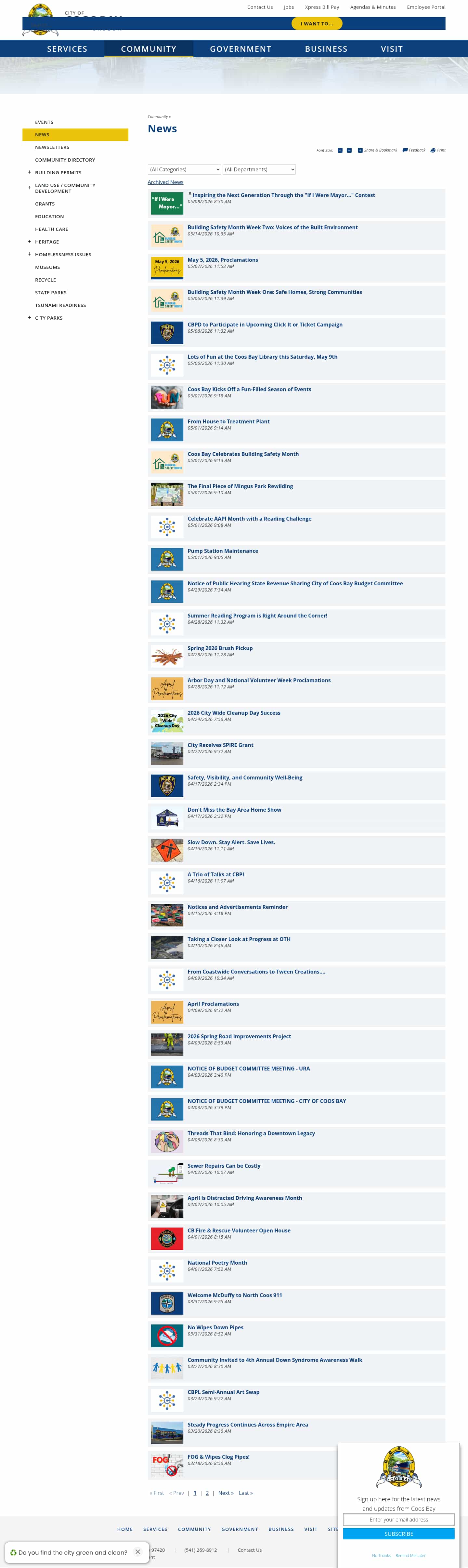 Latest website image capture