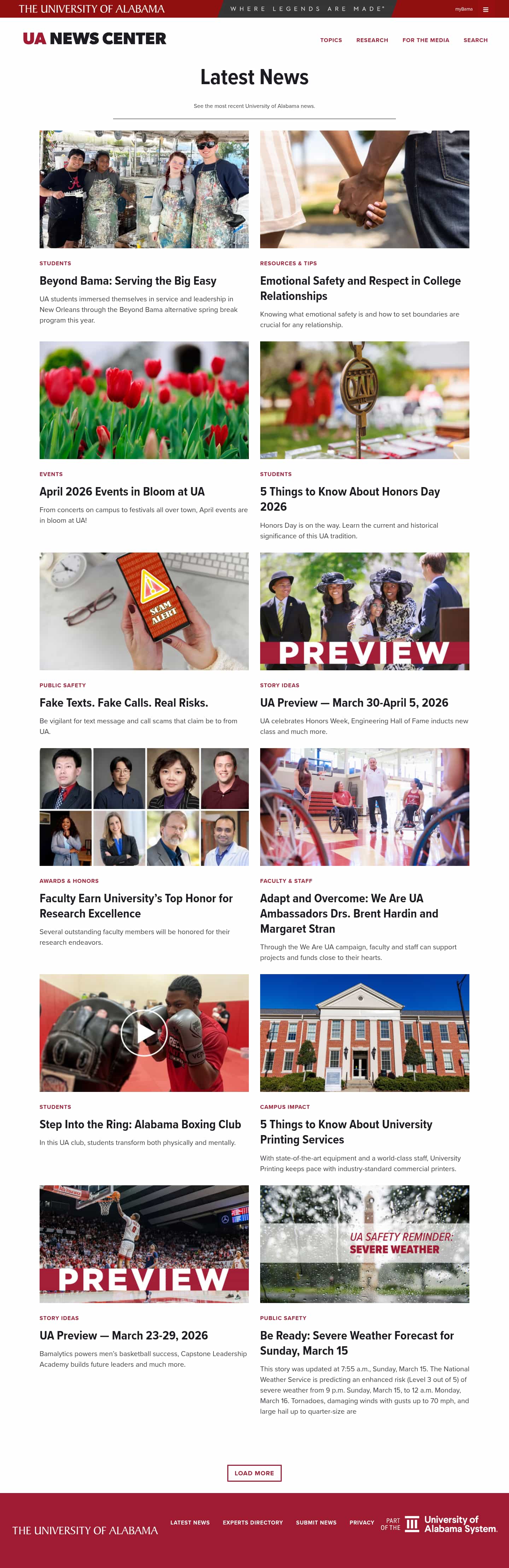 Latest website image capture