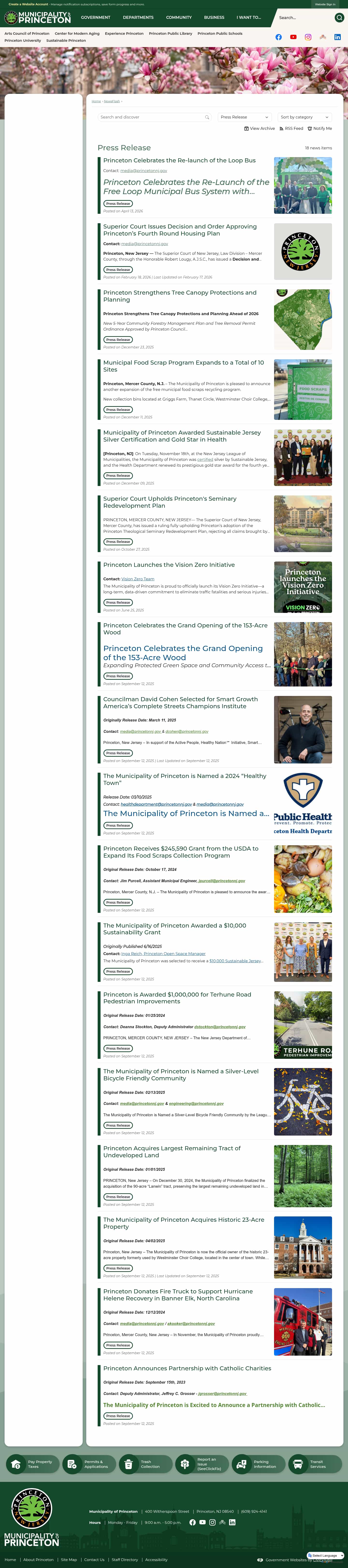 Latest website image capture