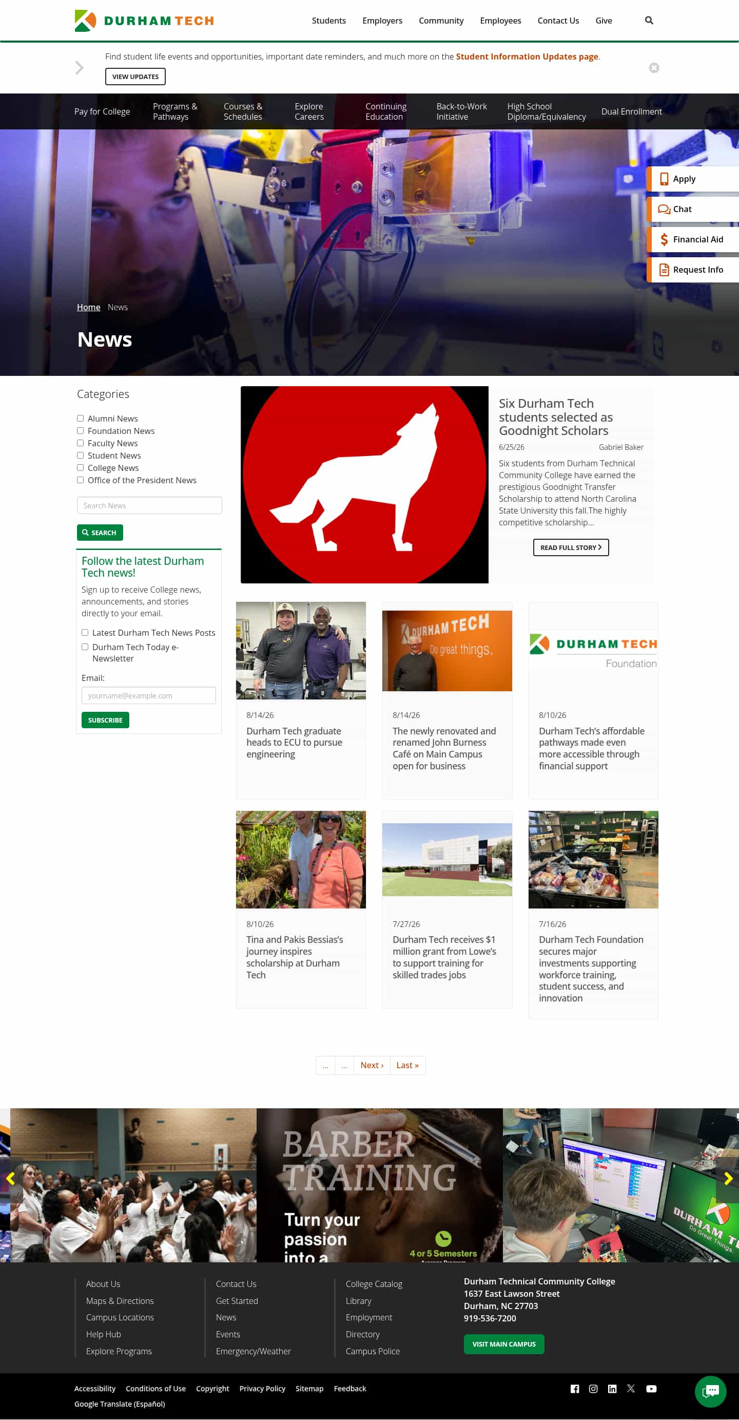 Latest website image capture