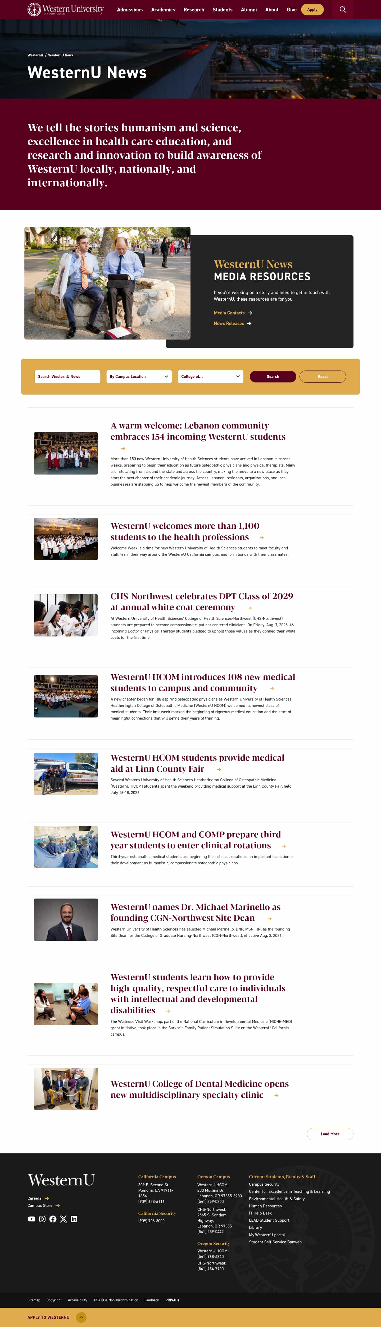 Latest website image capture