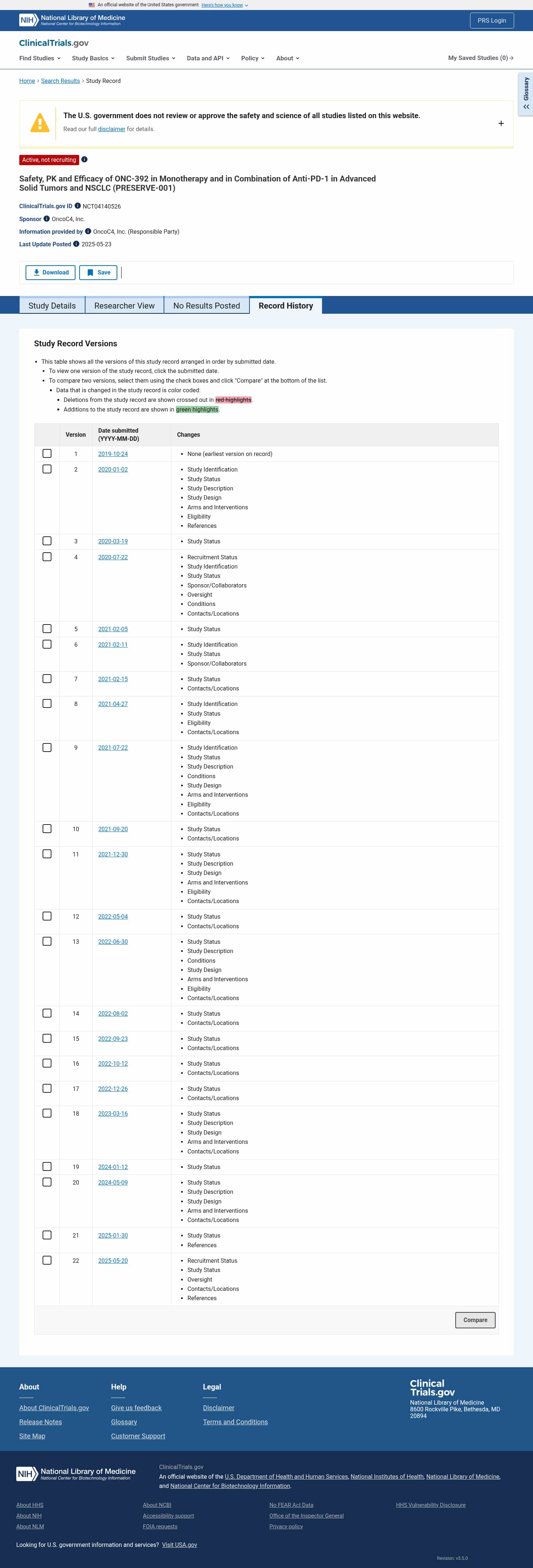 Latest website image capture